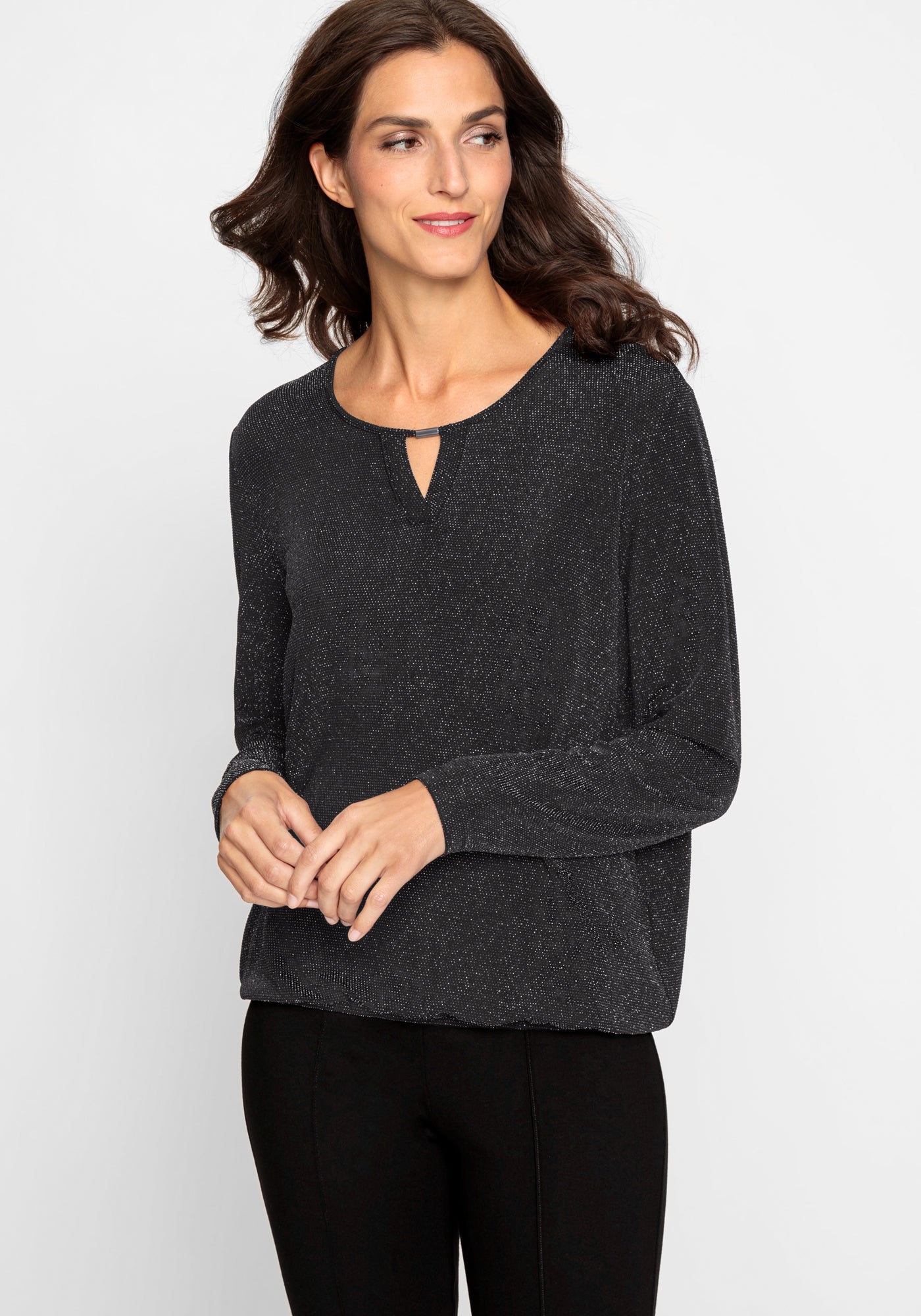 Black L/Sleeve Top - 11104678