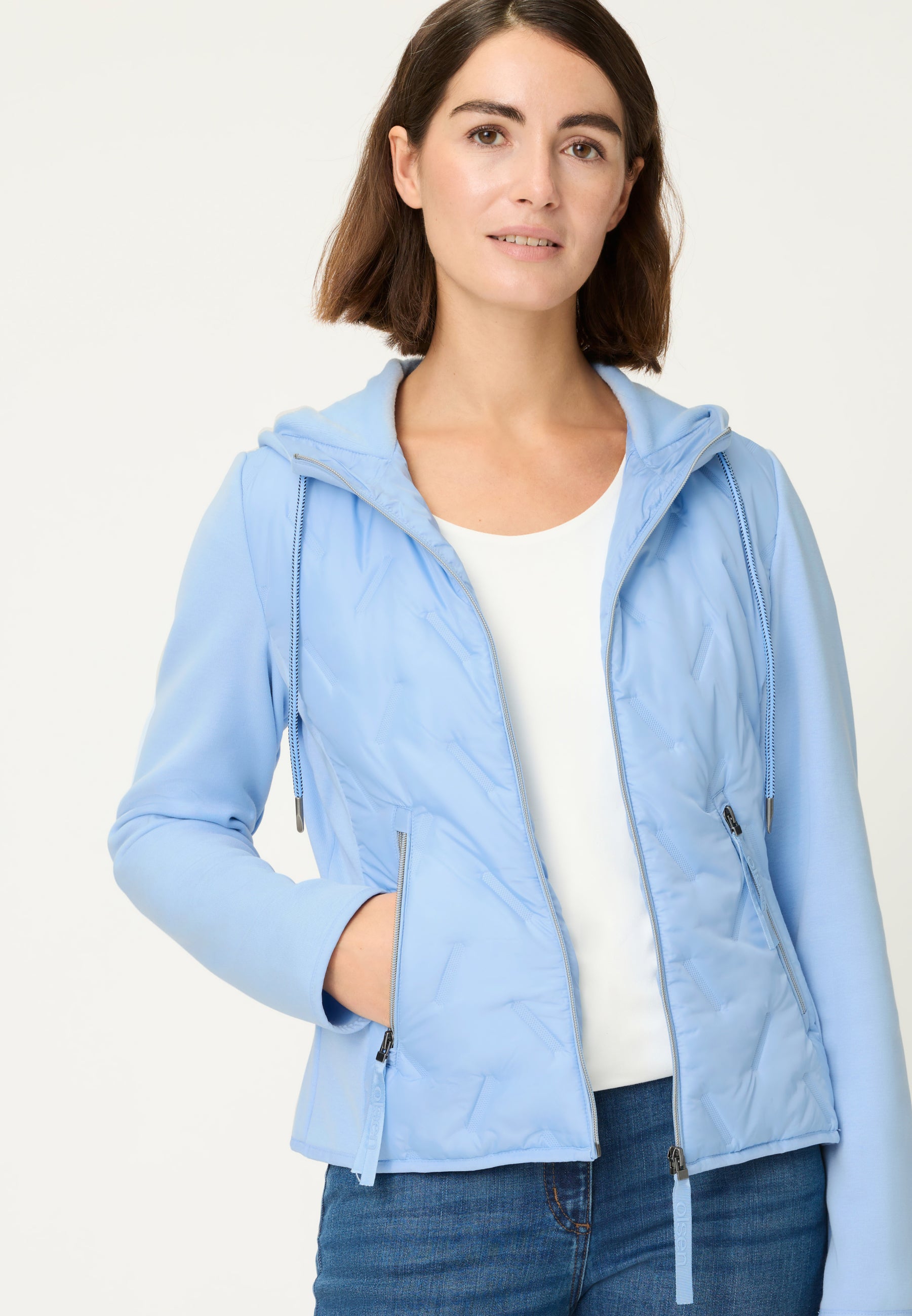 Cloud Blue Zip Jacket - 15001659