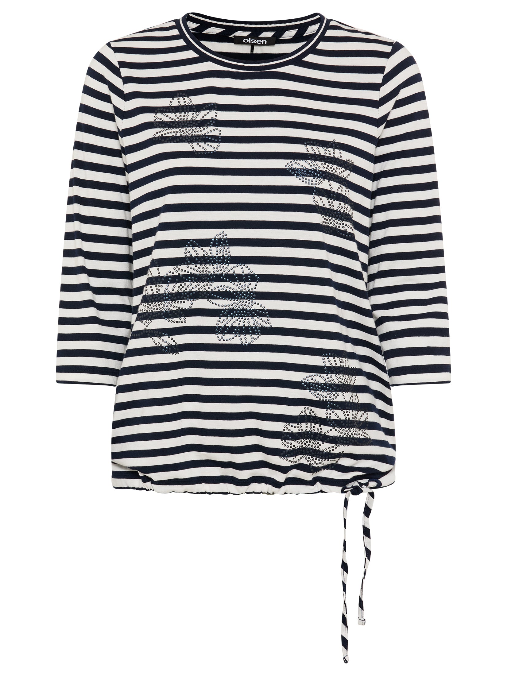 Ink Blue Print Top - 11105357