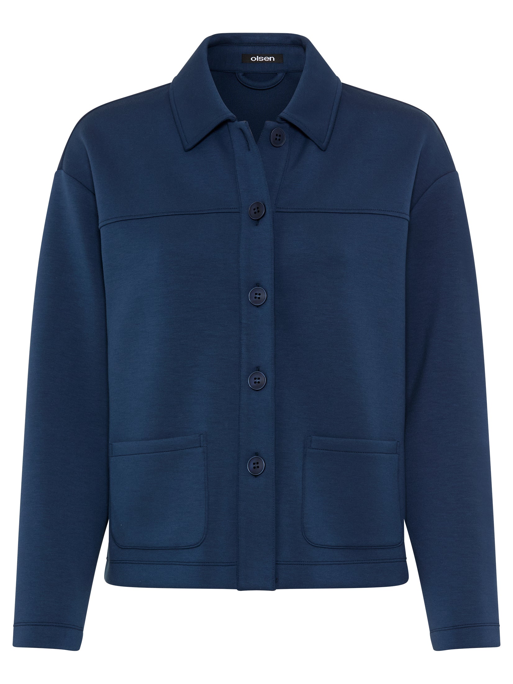 True Navy Jersey Jacket - 11201704