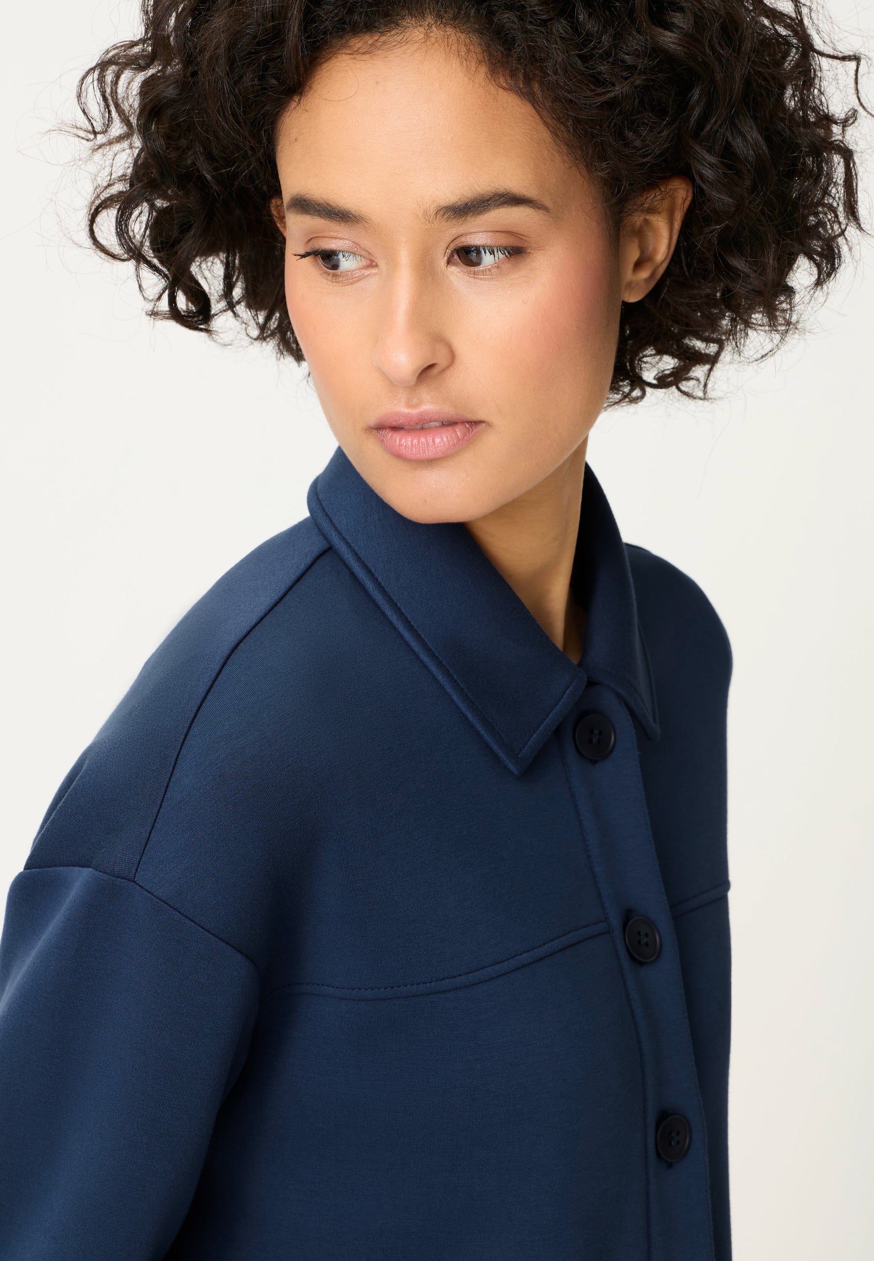 True Navy Jersey Jacket - 11201704