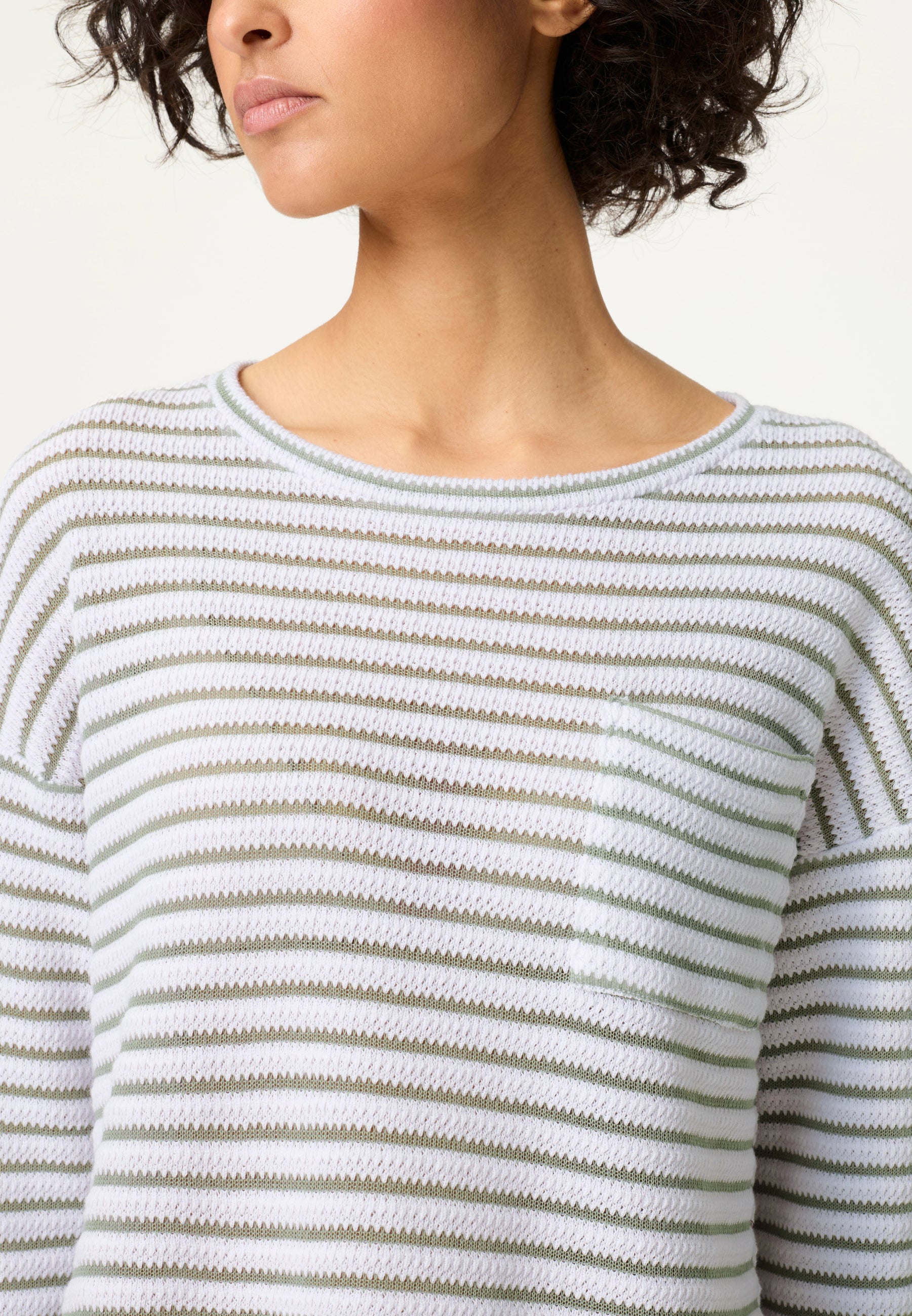 Salvia Green Long Sleeve Top - 11105316