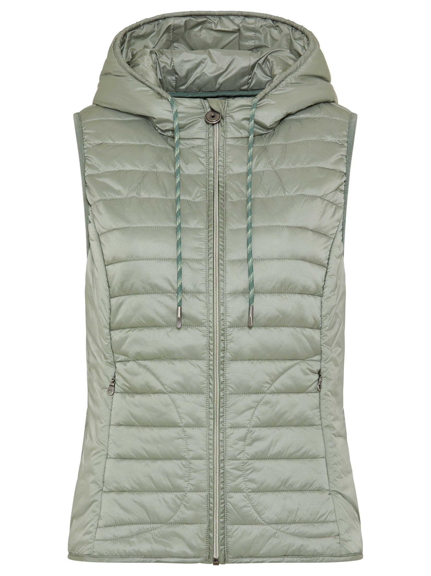 Salvia Green Padded Gilet - 15101444