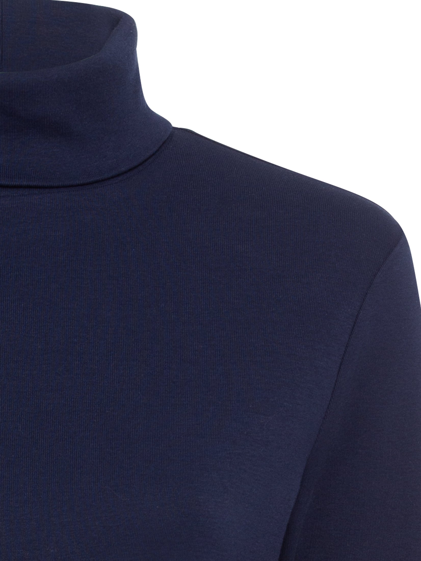 Ink Blue L/Sleeve Polo Neck - 11104429