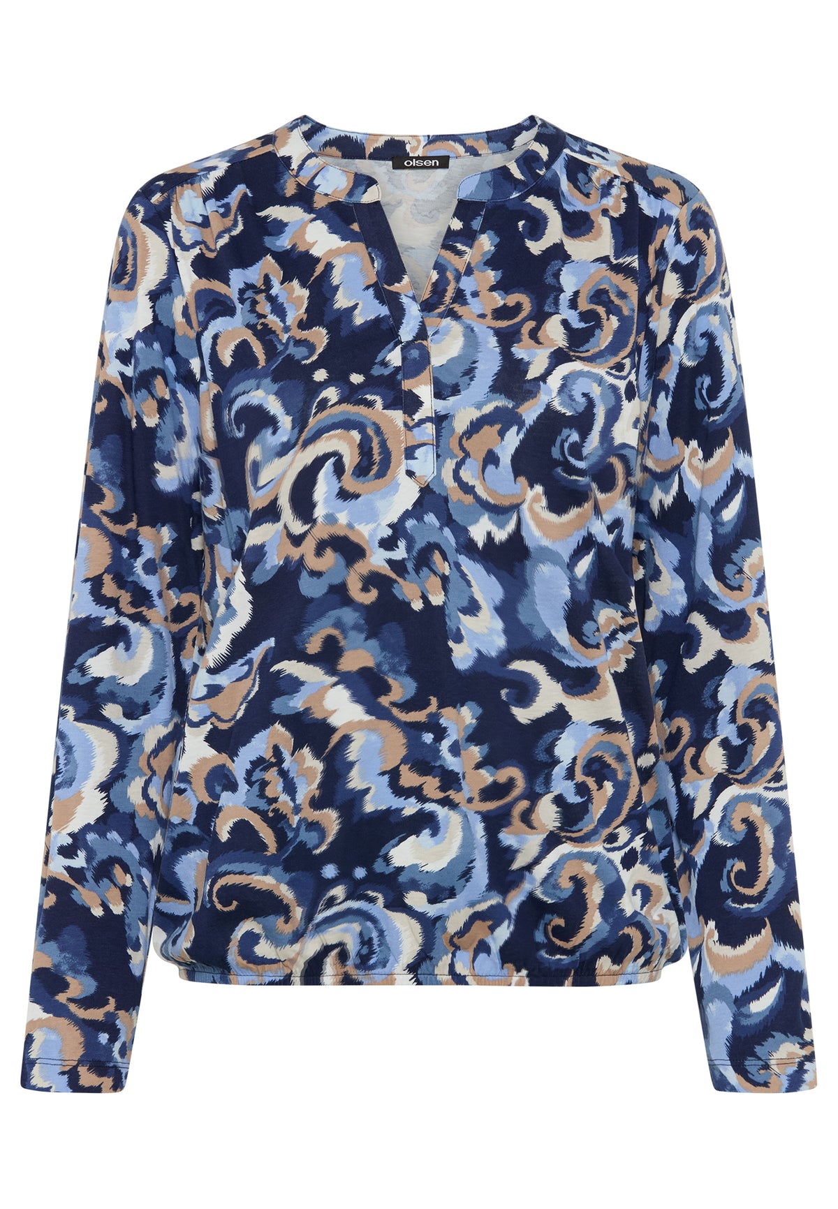 Ink Blue Print Top - 11105511