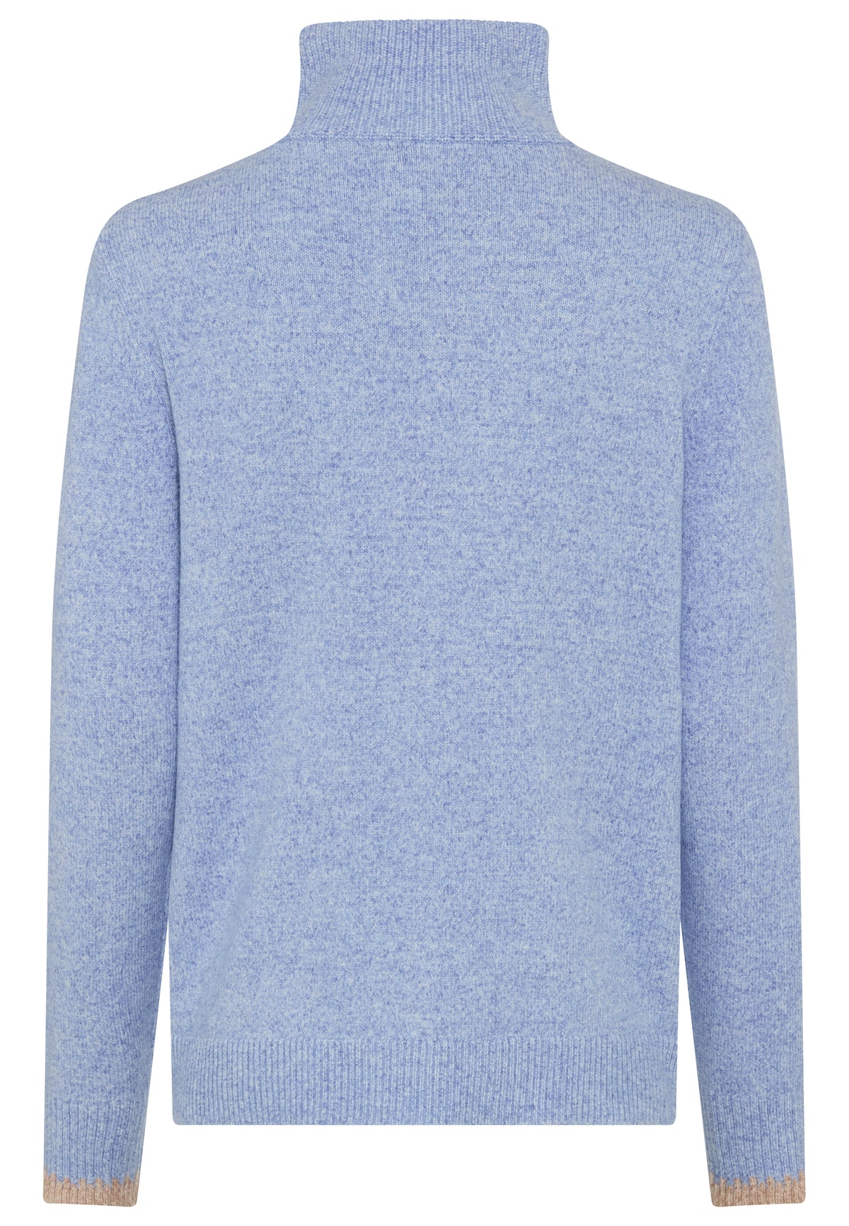 River Blue Melange Zip Pullover - 11004939