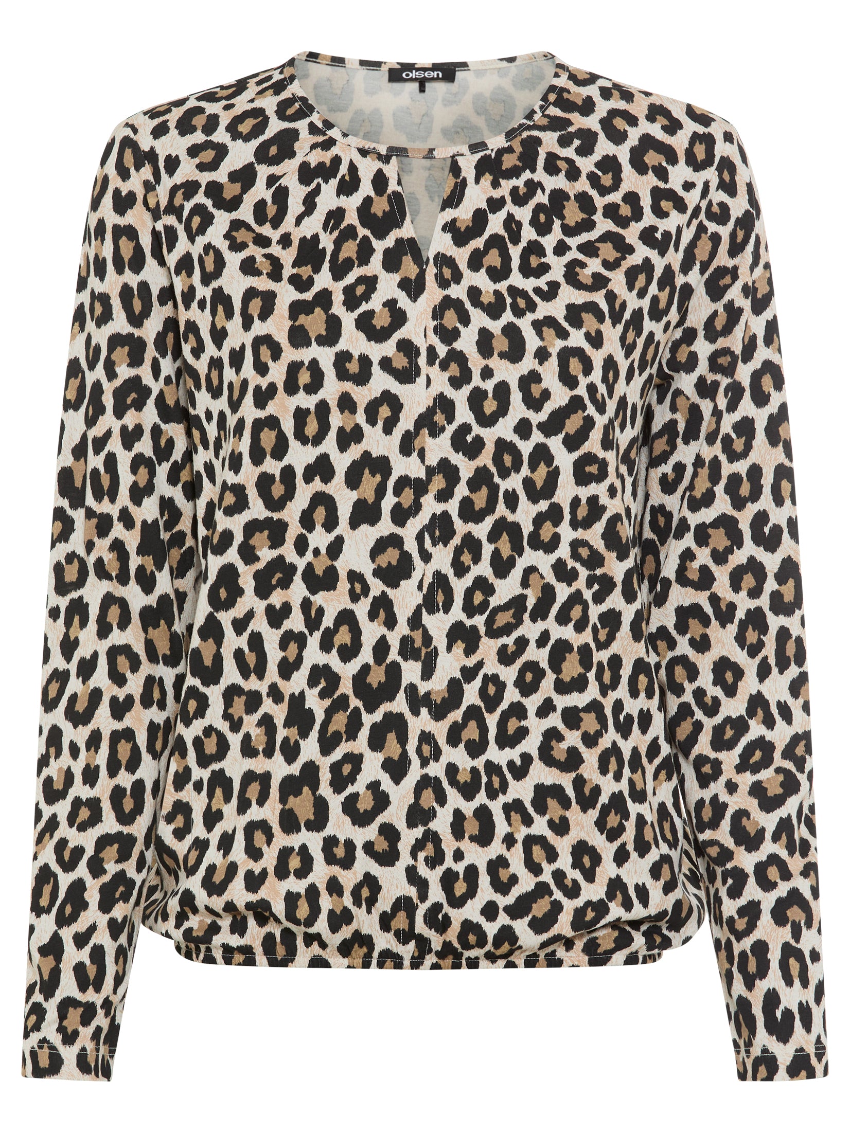 Warm Biscuit Print Top - 11105230