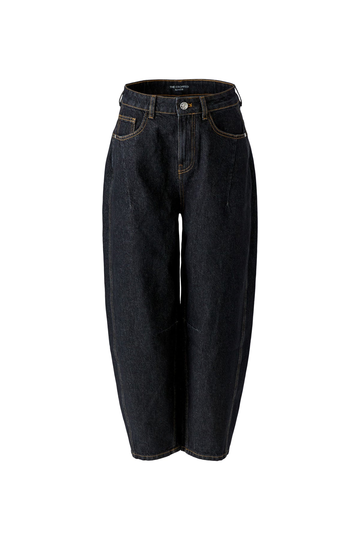 Dark Denim Barrell Jeans - 100229