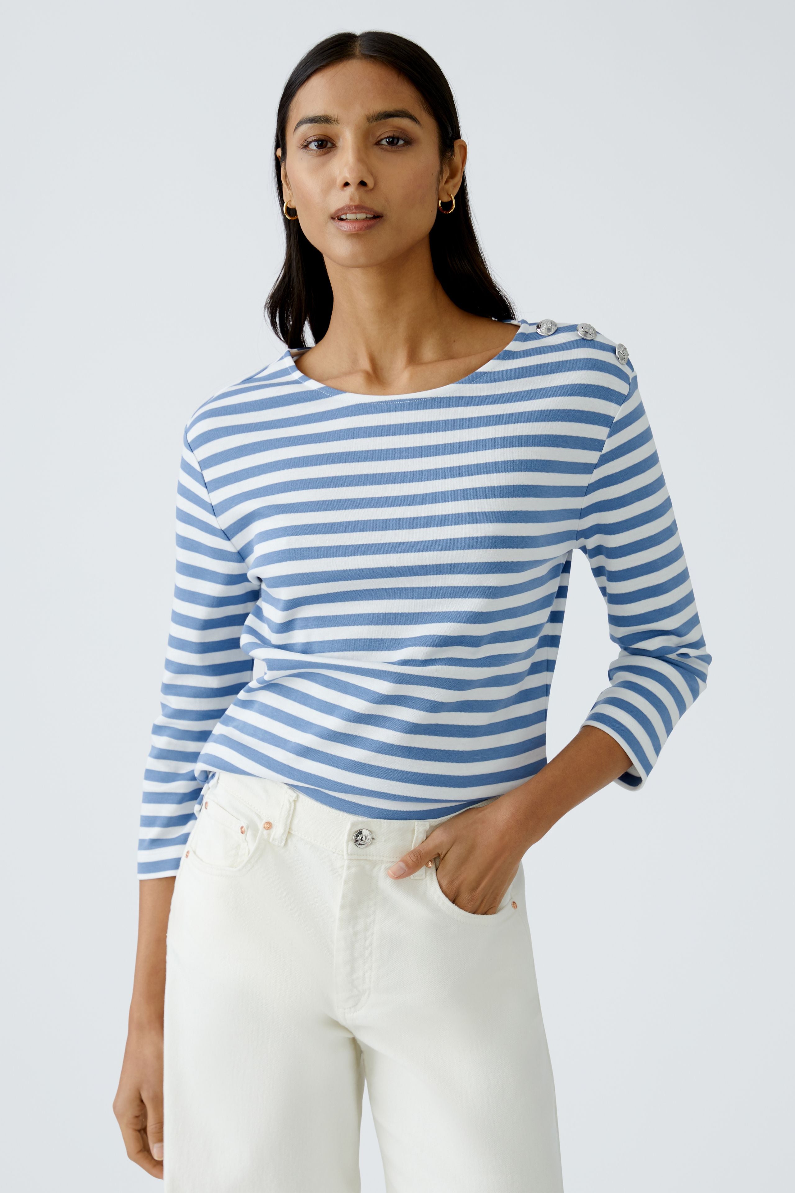 Sunala Blue Stripe T-Shirt - 93373