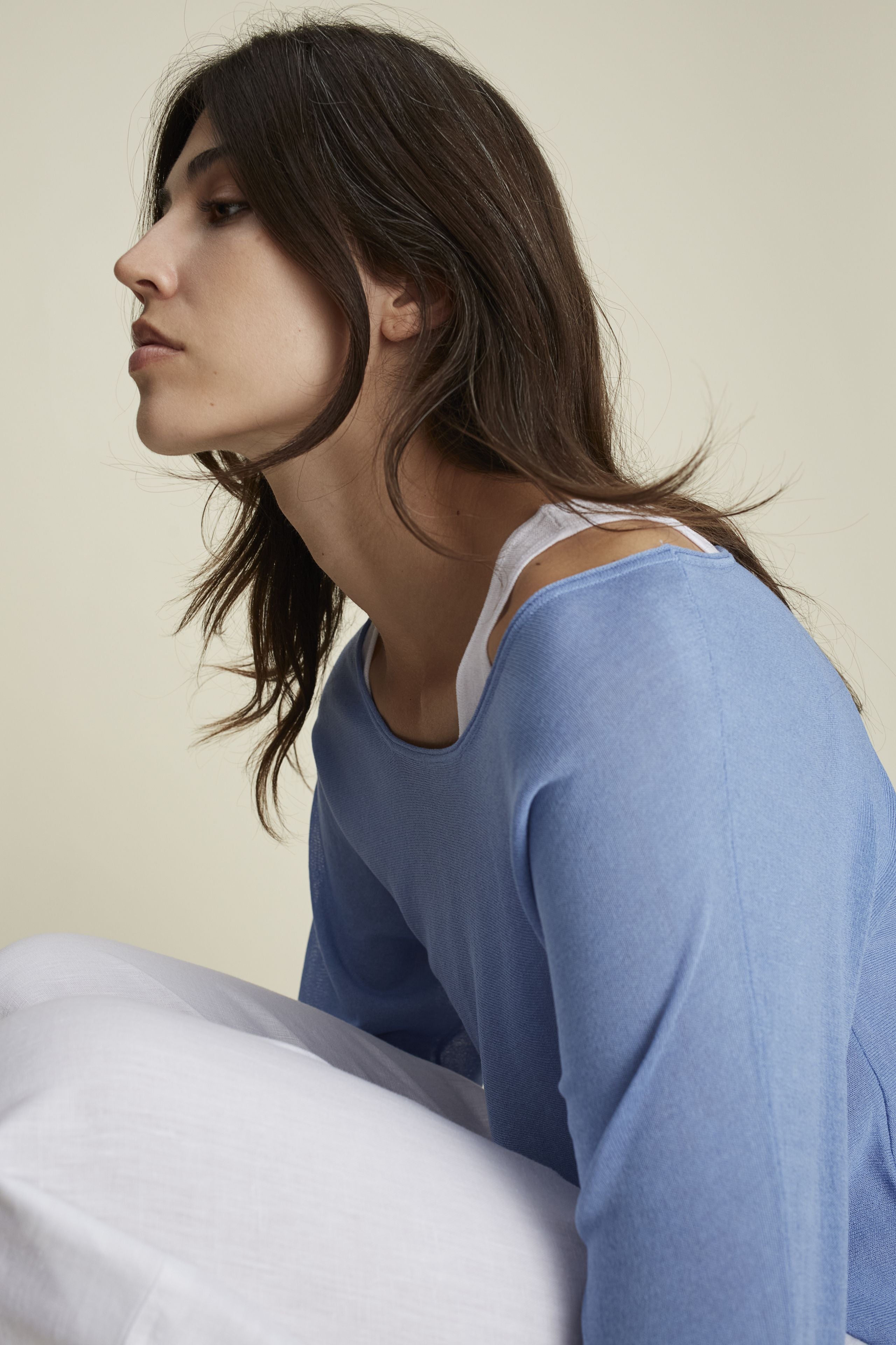 Blue & White Jumper - 92993