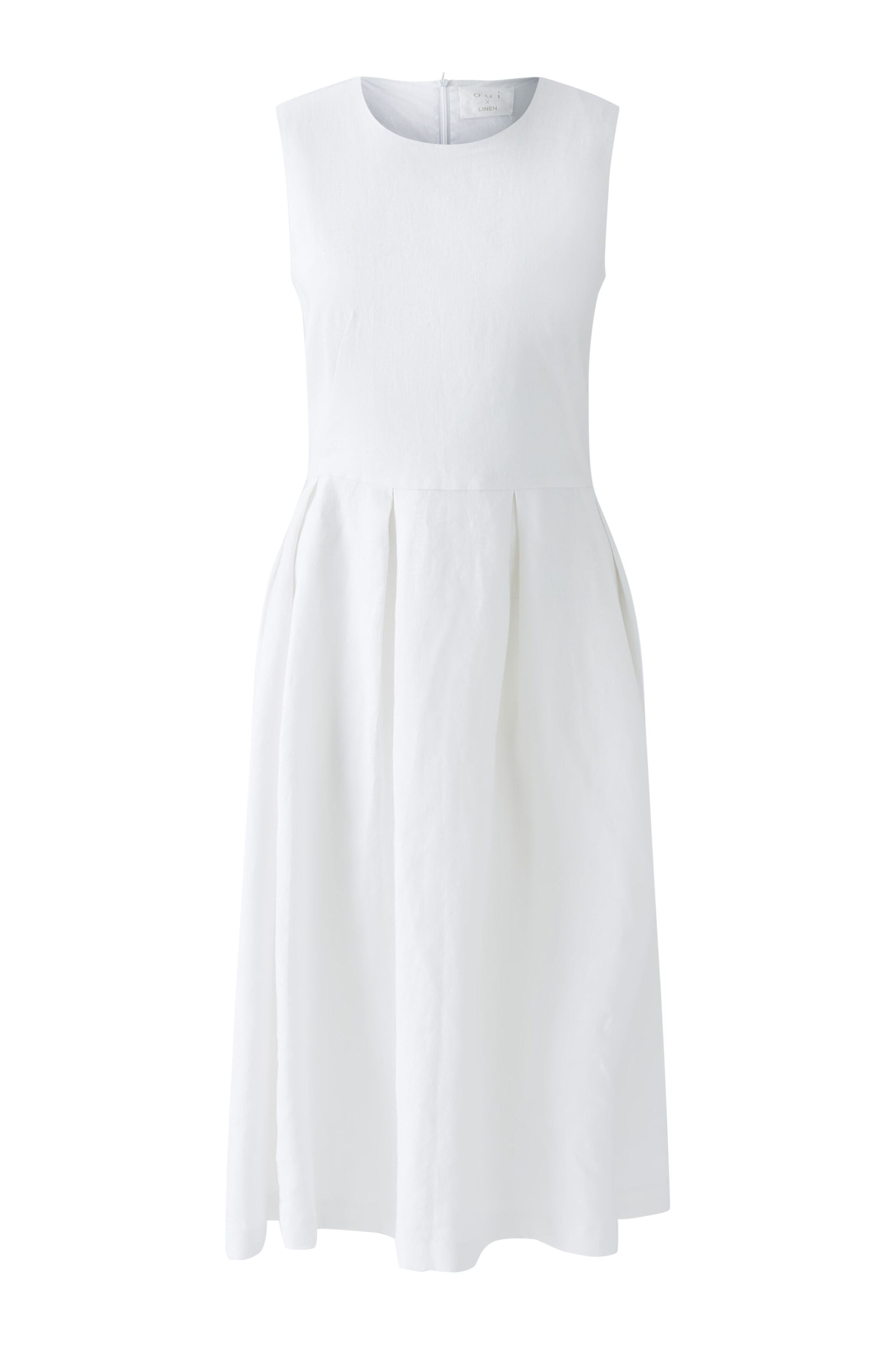 Optic White Midi Dress - 92851