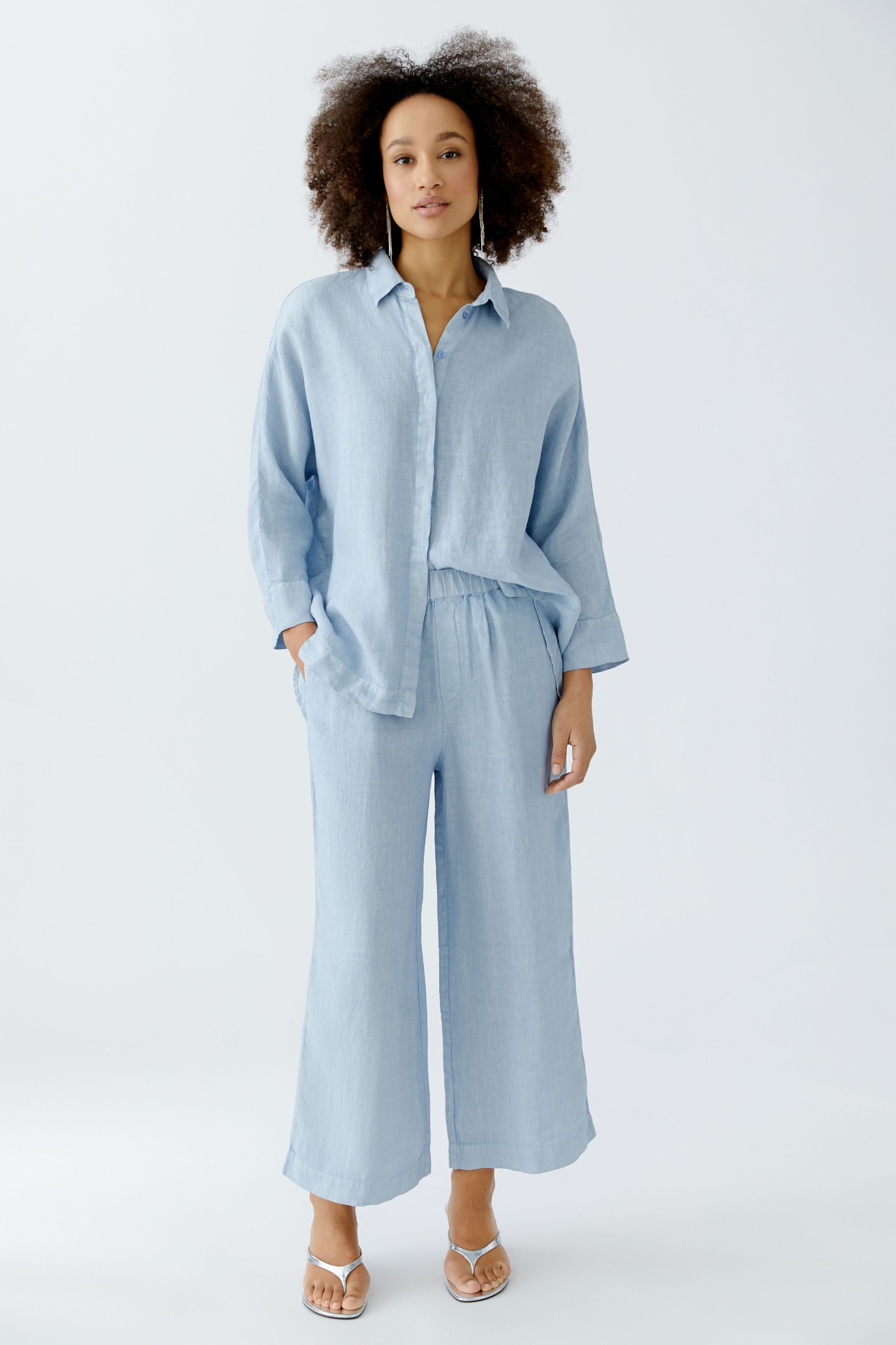 Powder Blue Culottes - 92810