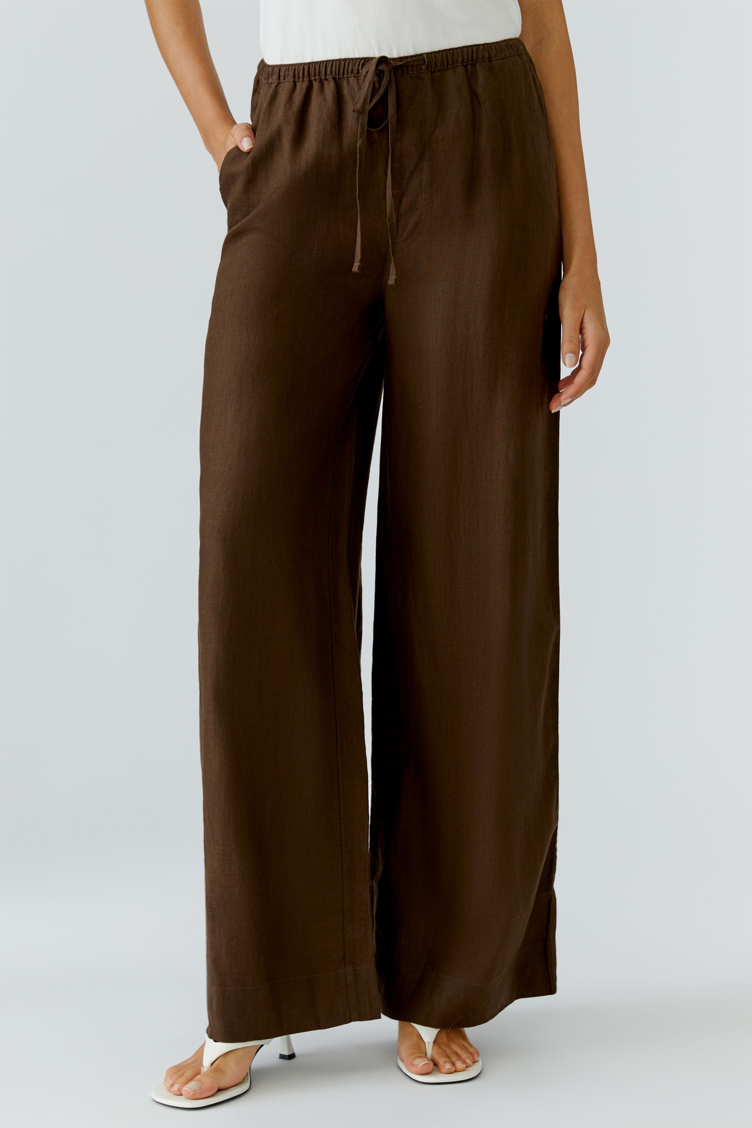 Demitasse Linen Trousers - 97139
