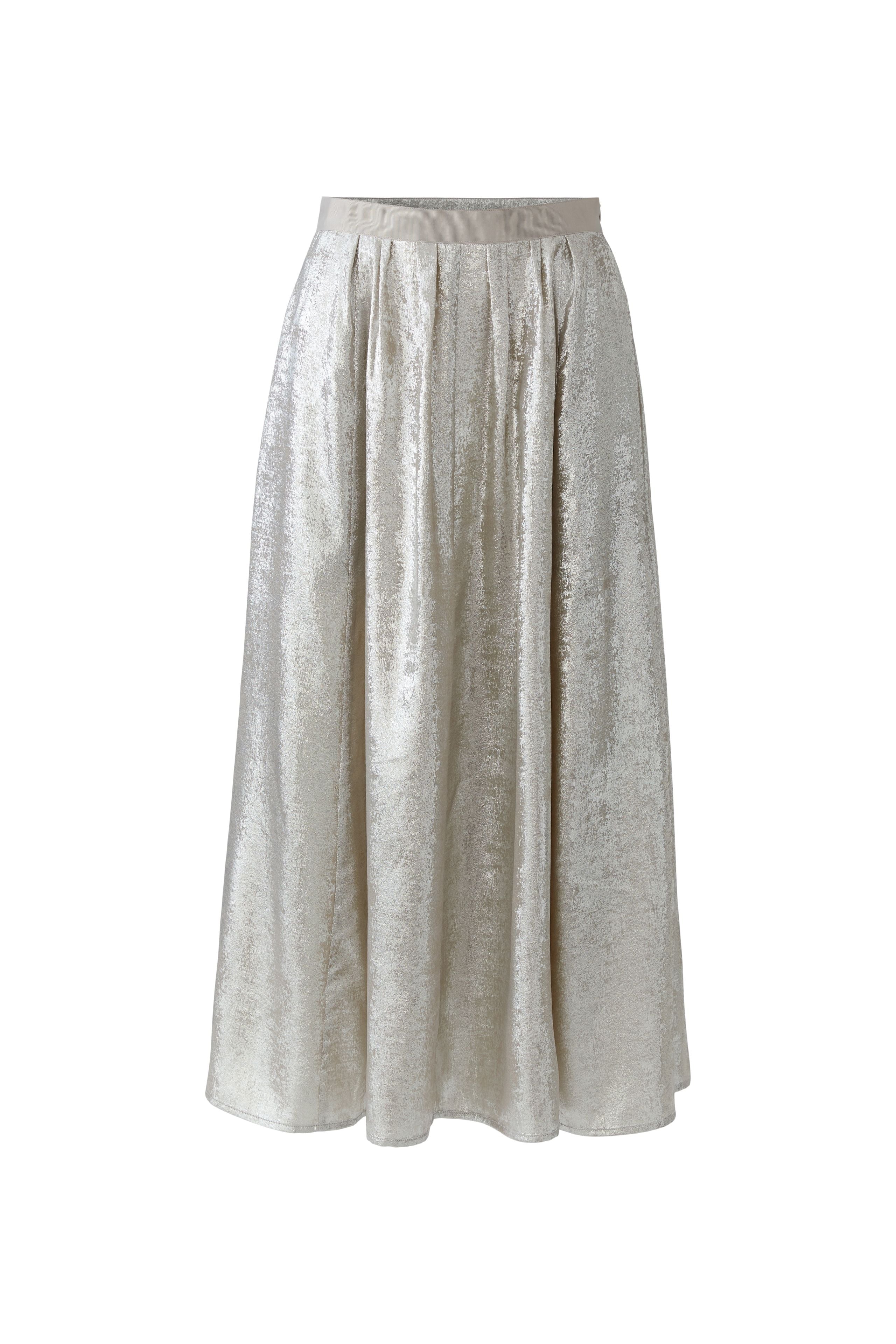 Silver Maxi Skirt - 97505