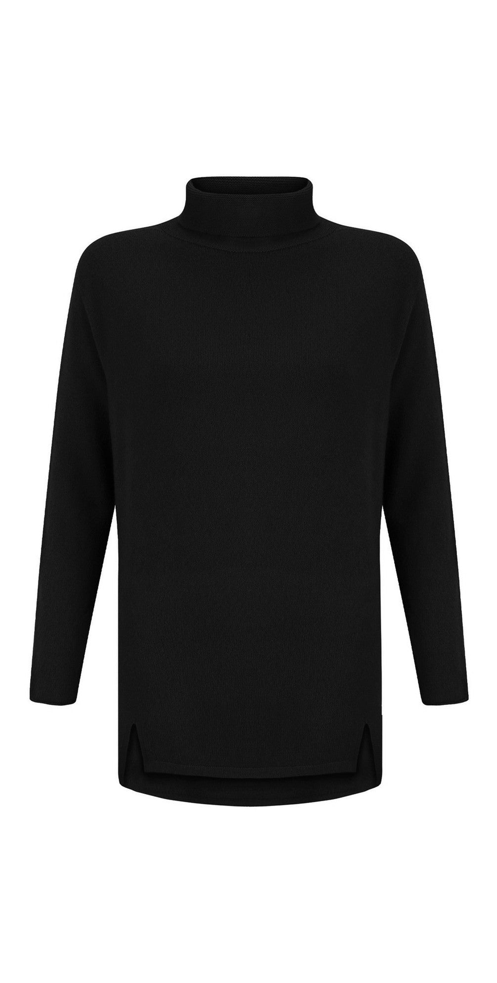 Primmi Black Roll Neck Sweater
