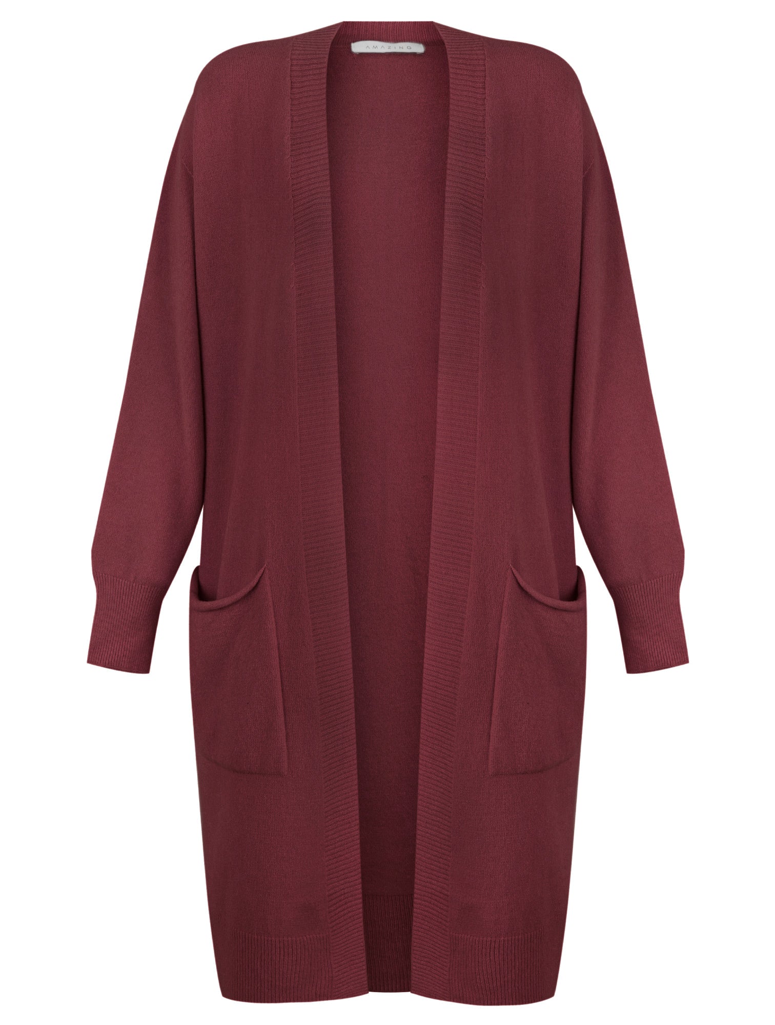 Purdy Mulberry Long Cardigan