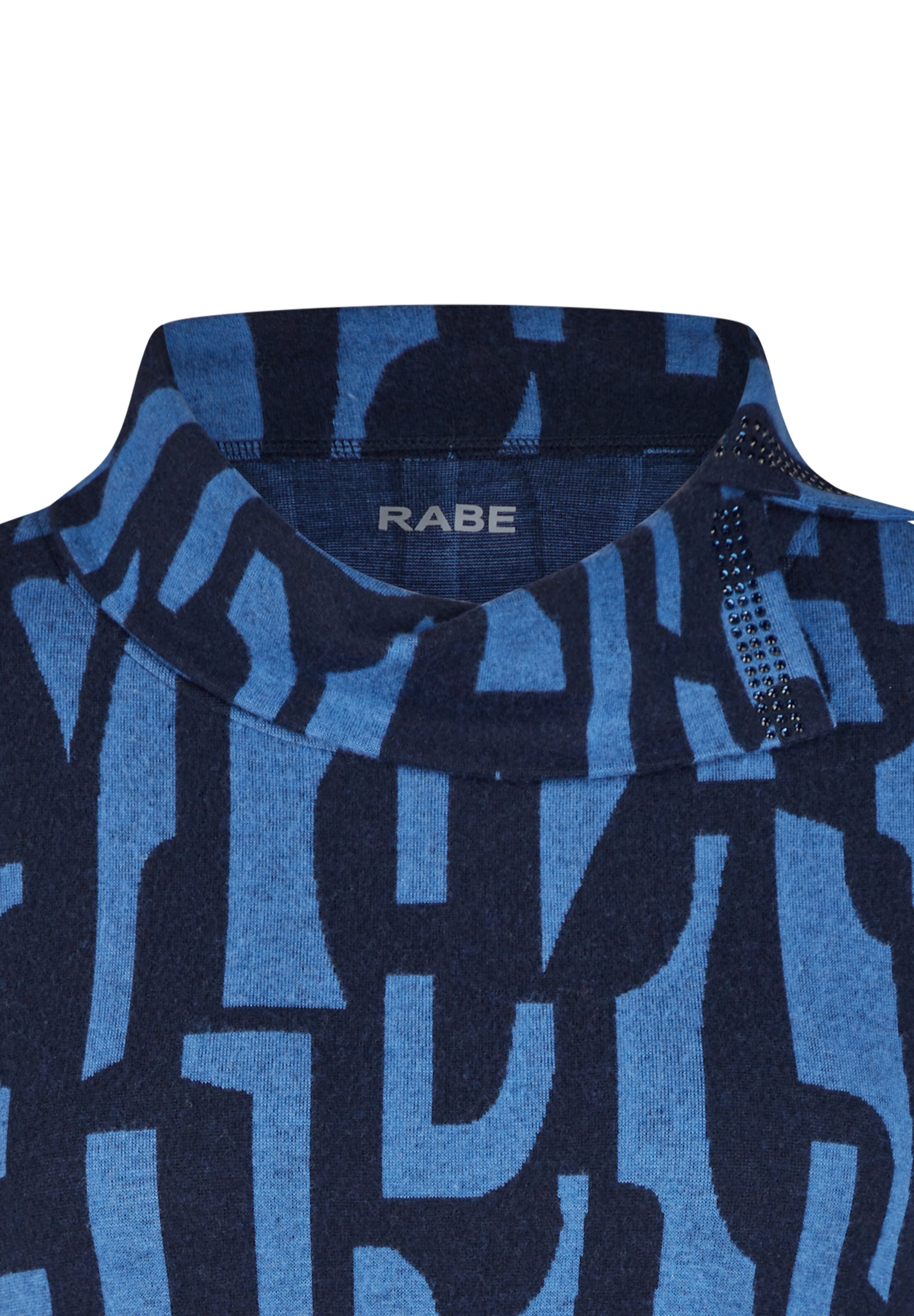 Blue Pattern Top 124355