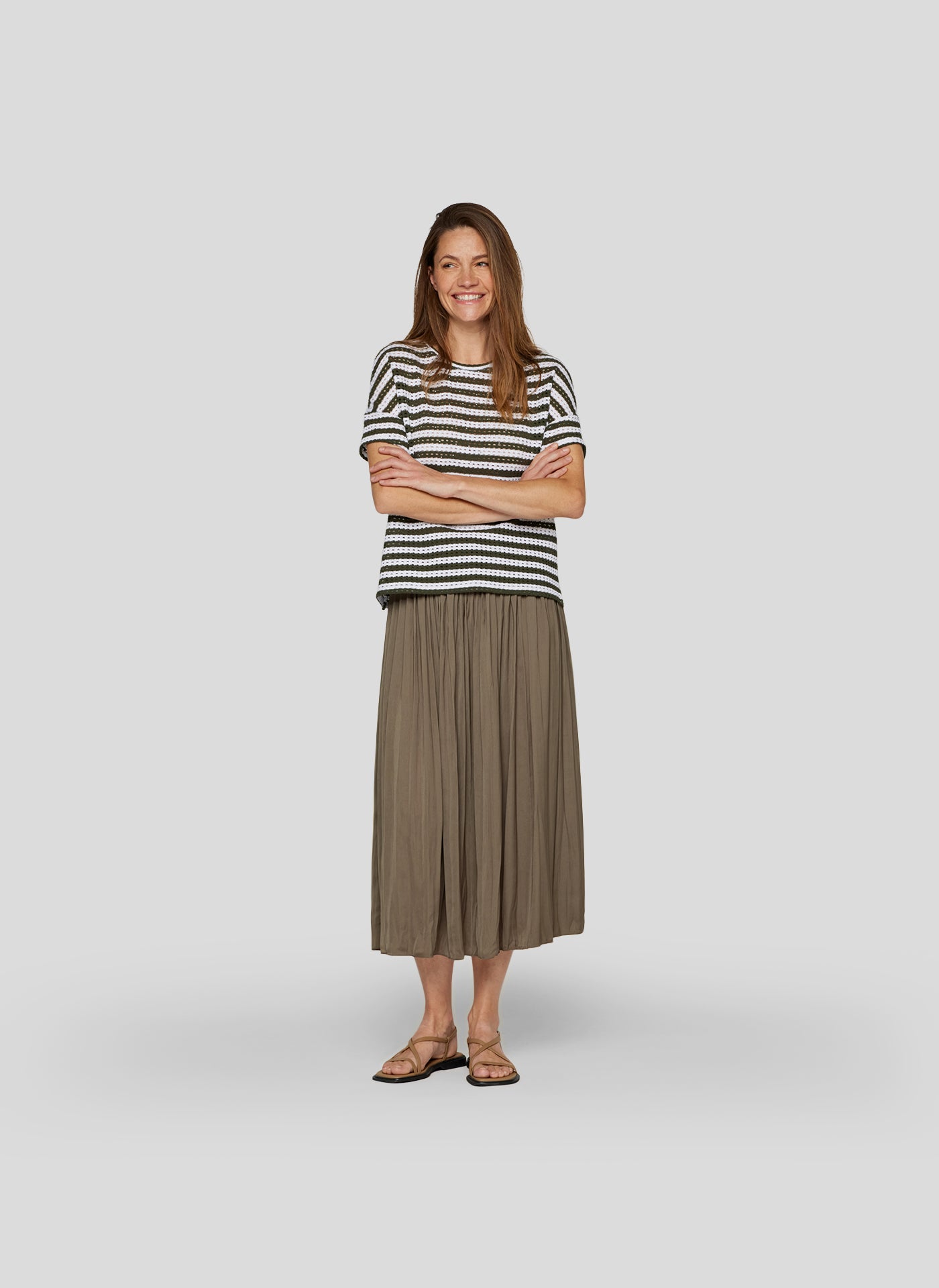 Eucalyptus Pleated Skirt - 221141