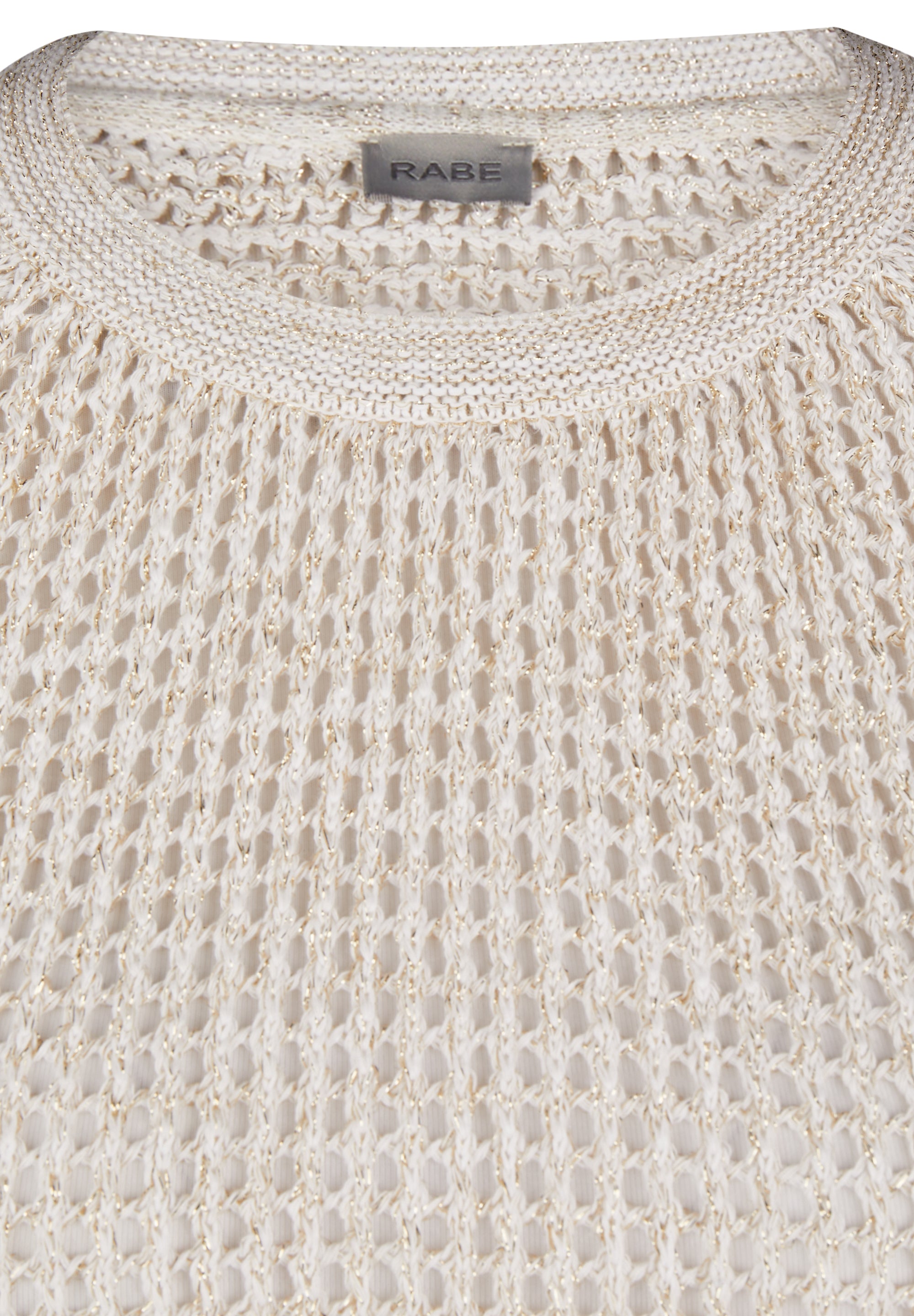 Ivory Open Knit Top - 124600
