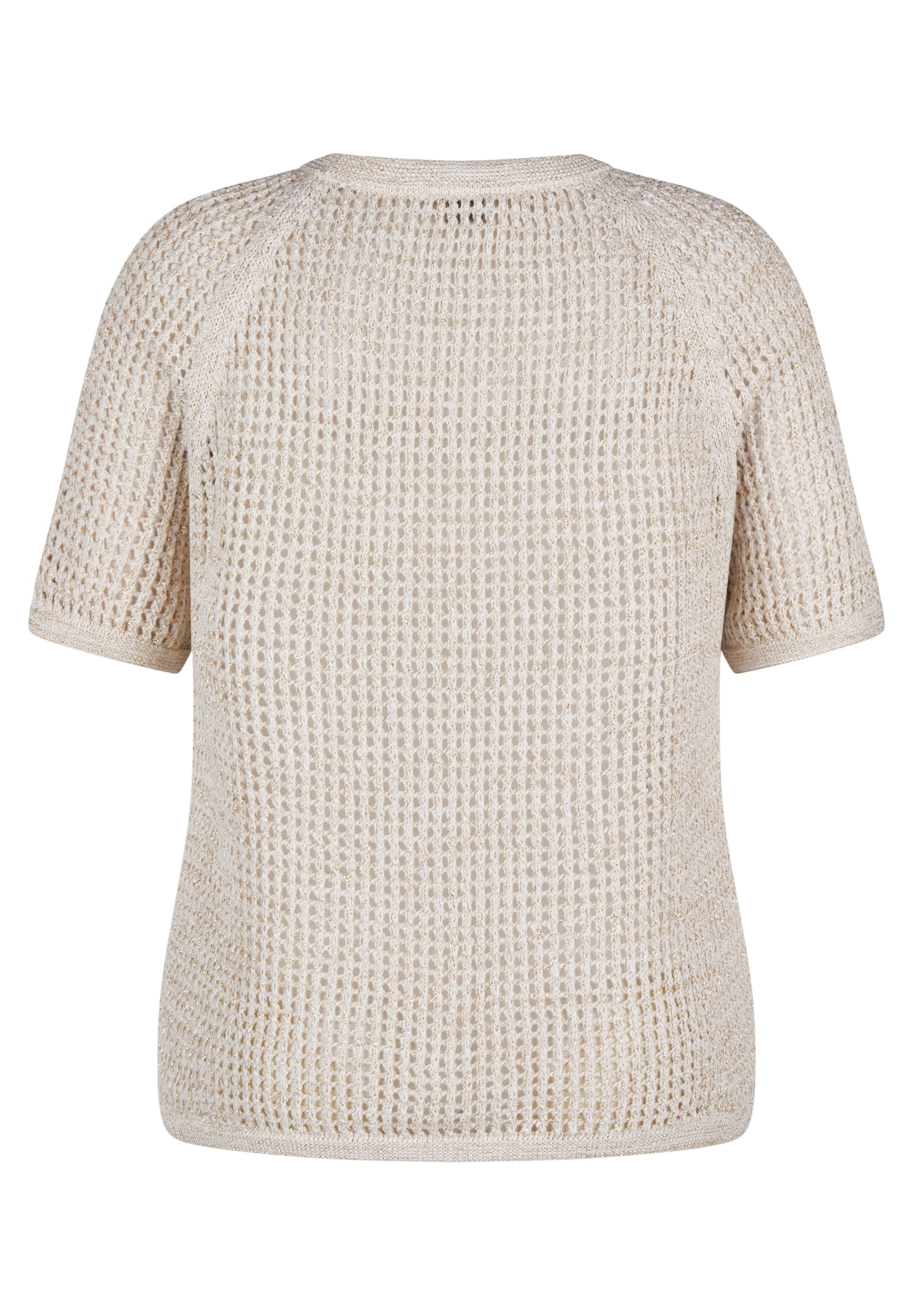 Ivory Open Knit Top - 124600