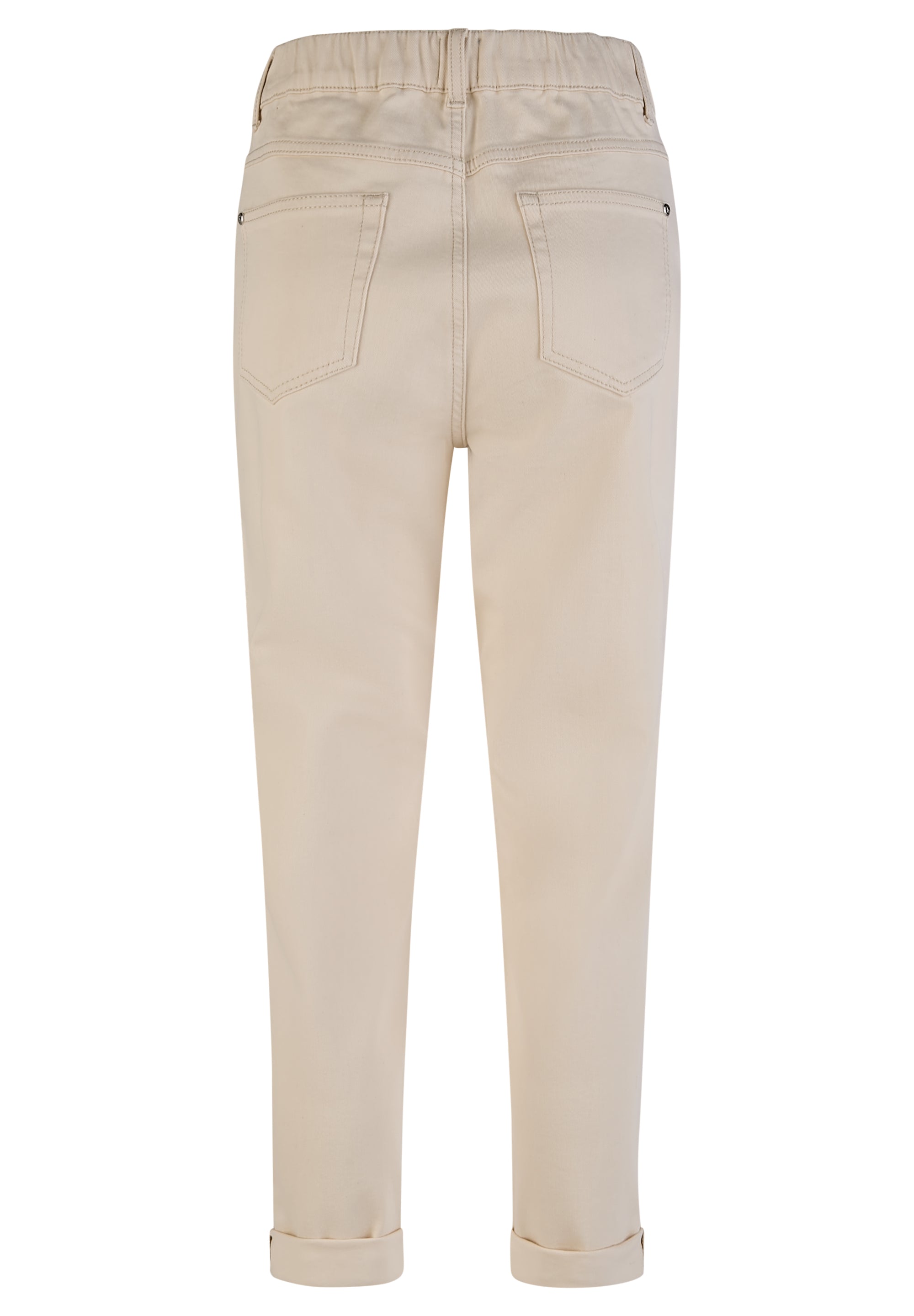 Ivory Ankle Grazer Jeans - 224153