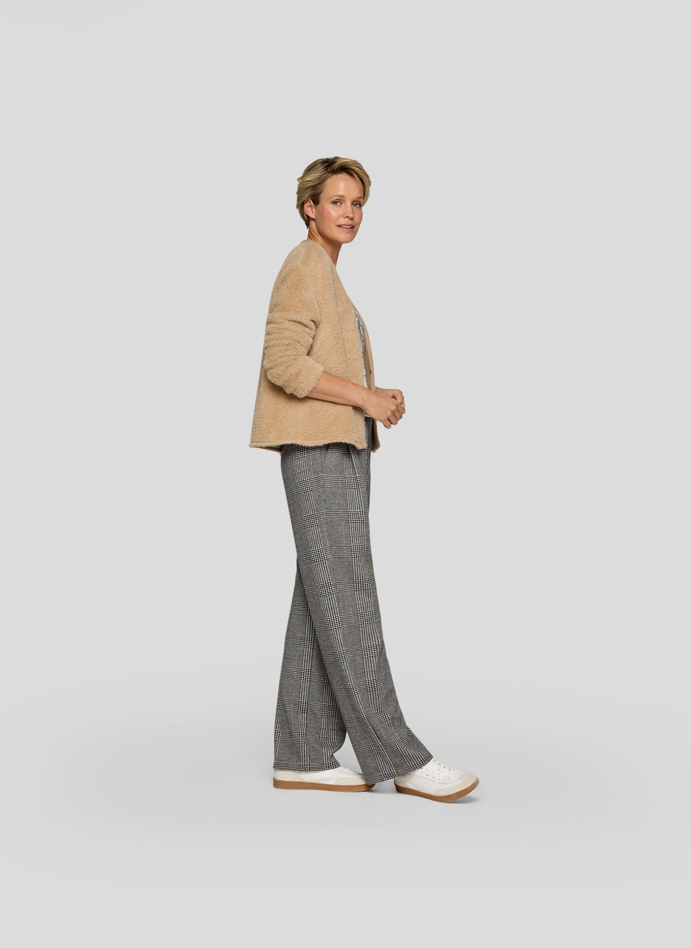 Granite Check Trousers - 221451