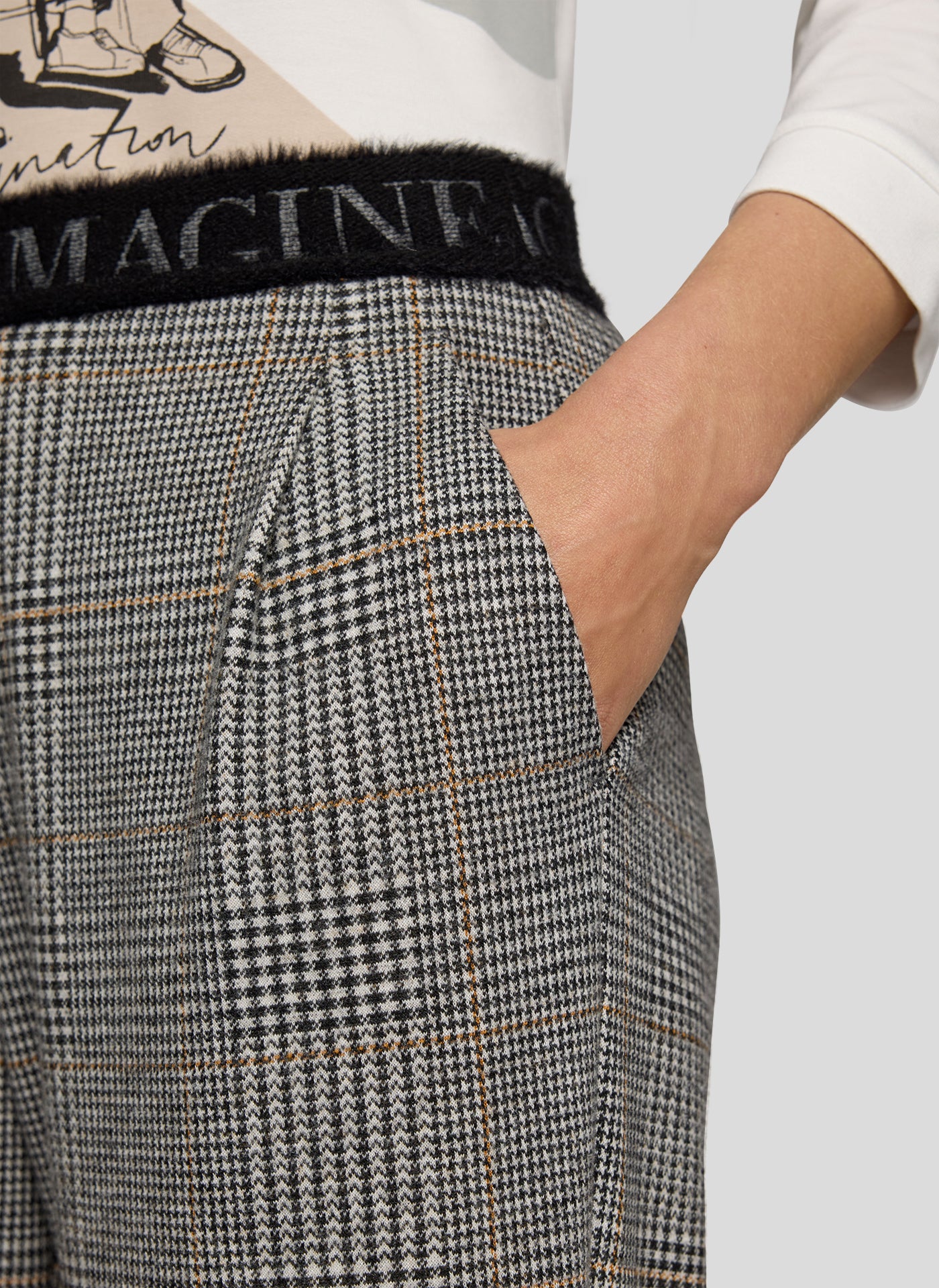 Granite Check Trousers - 221451