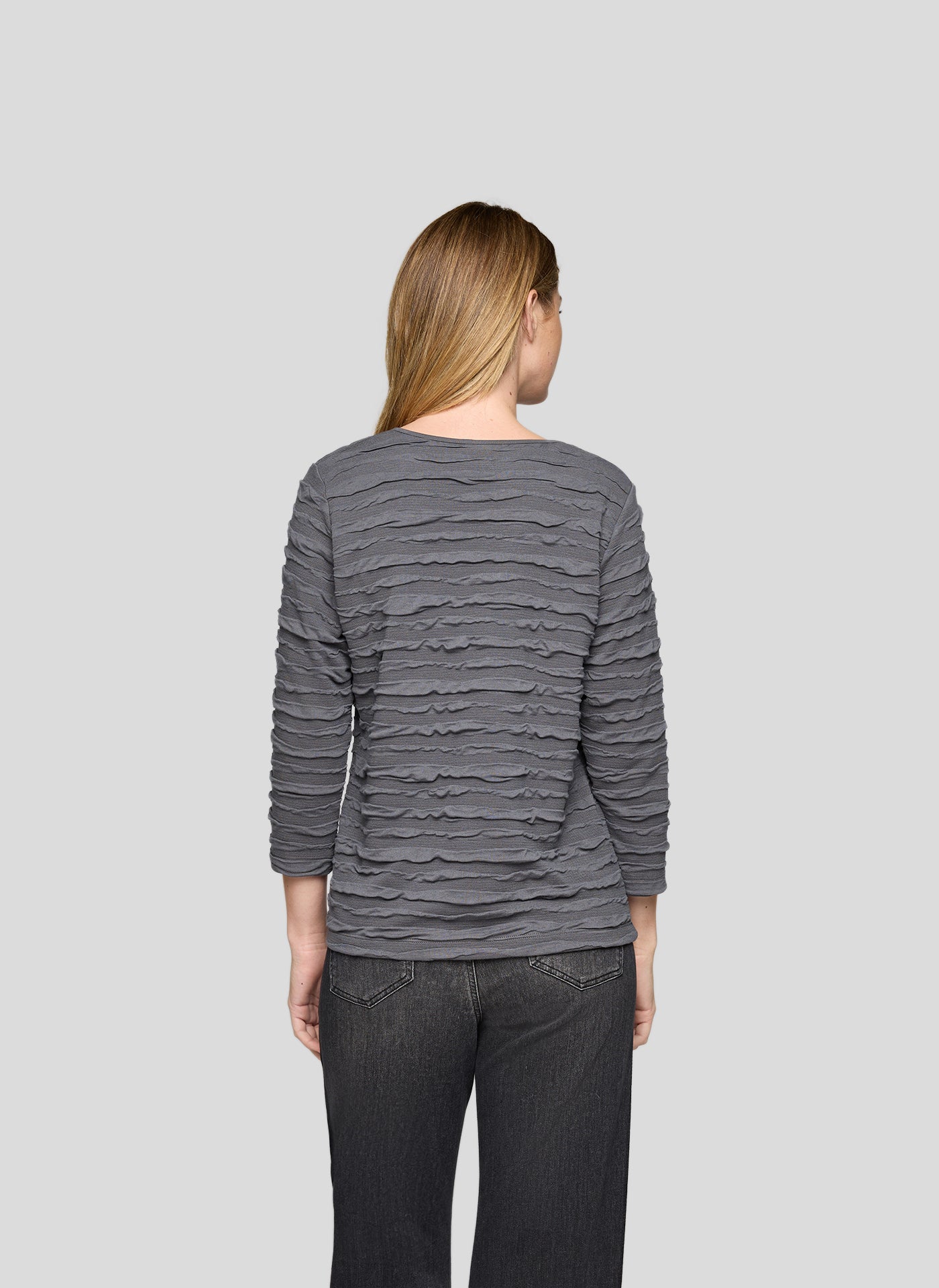 Flanell Textured Top - 121358