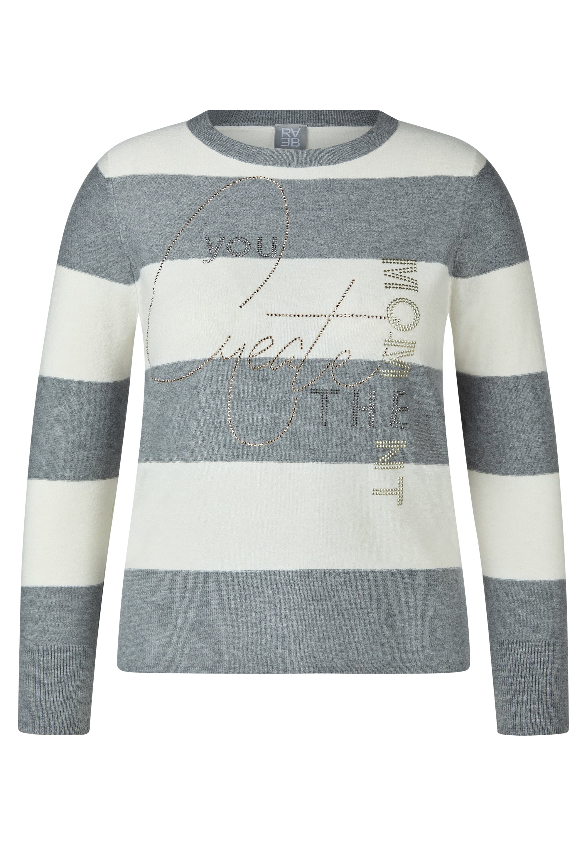Flanell Block Stripe Sweater - 121626