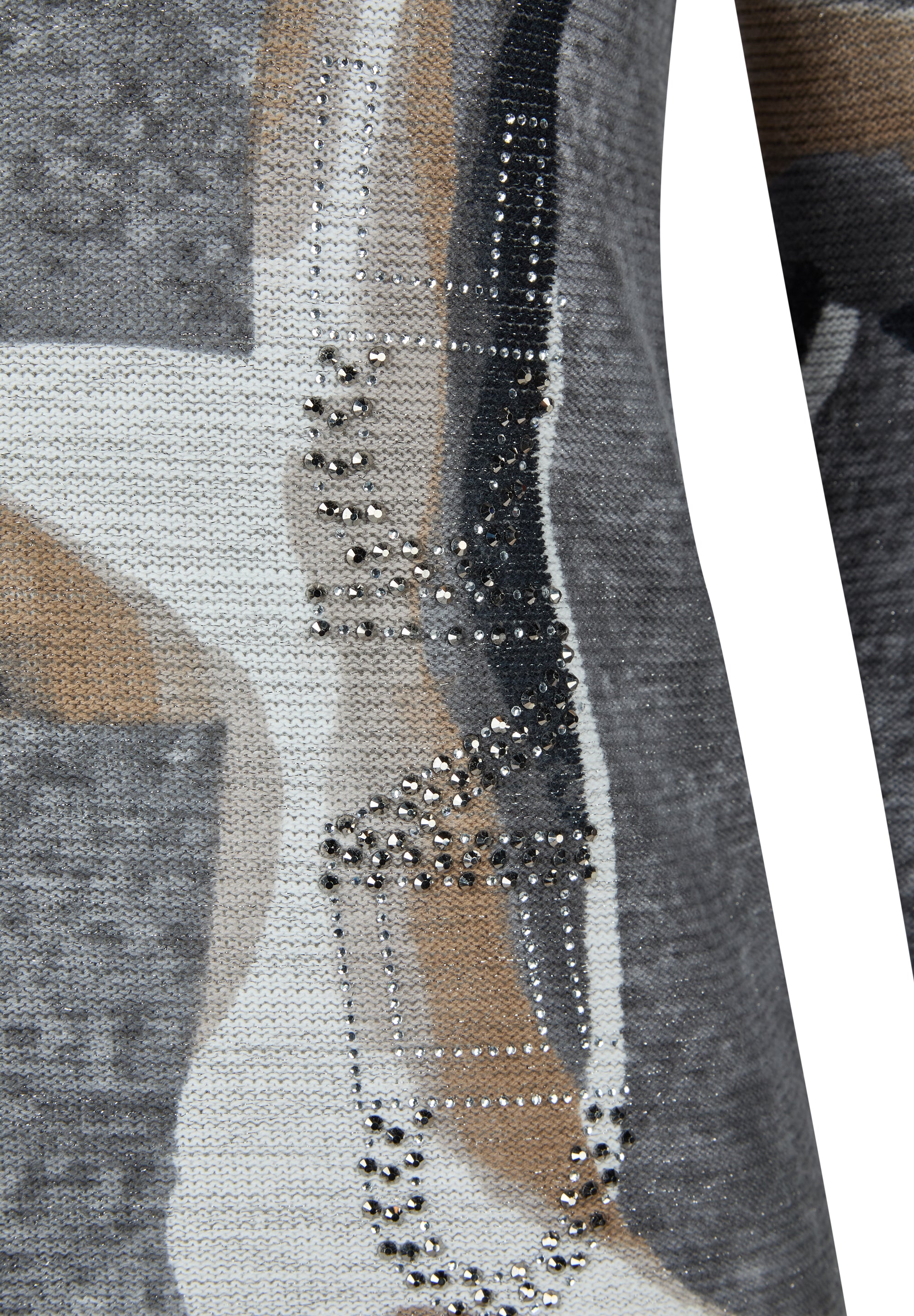 Flanell Swirl Design Sweater - 121628