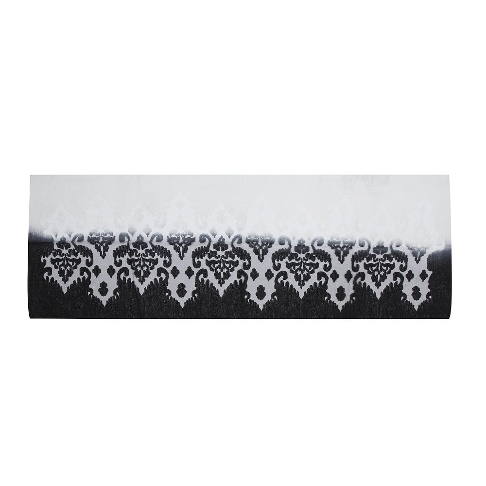Black/White Burn Out Scarf - SC1200