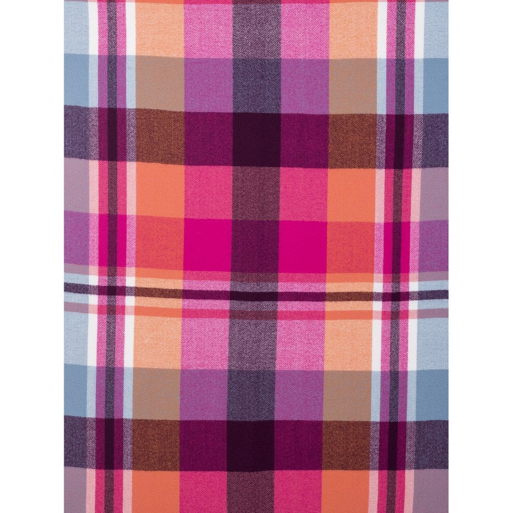 Pink Multi Check Scarf - SC1390