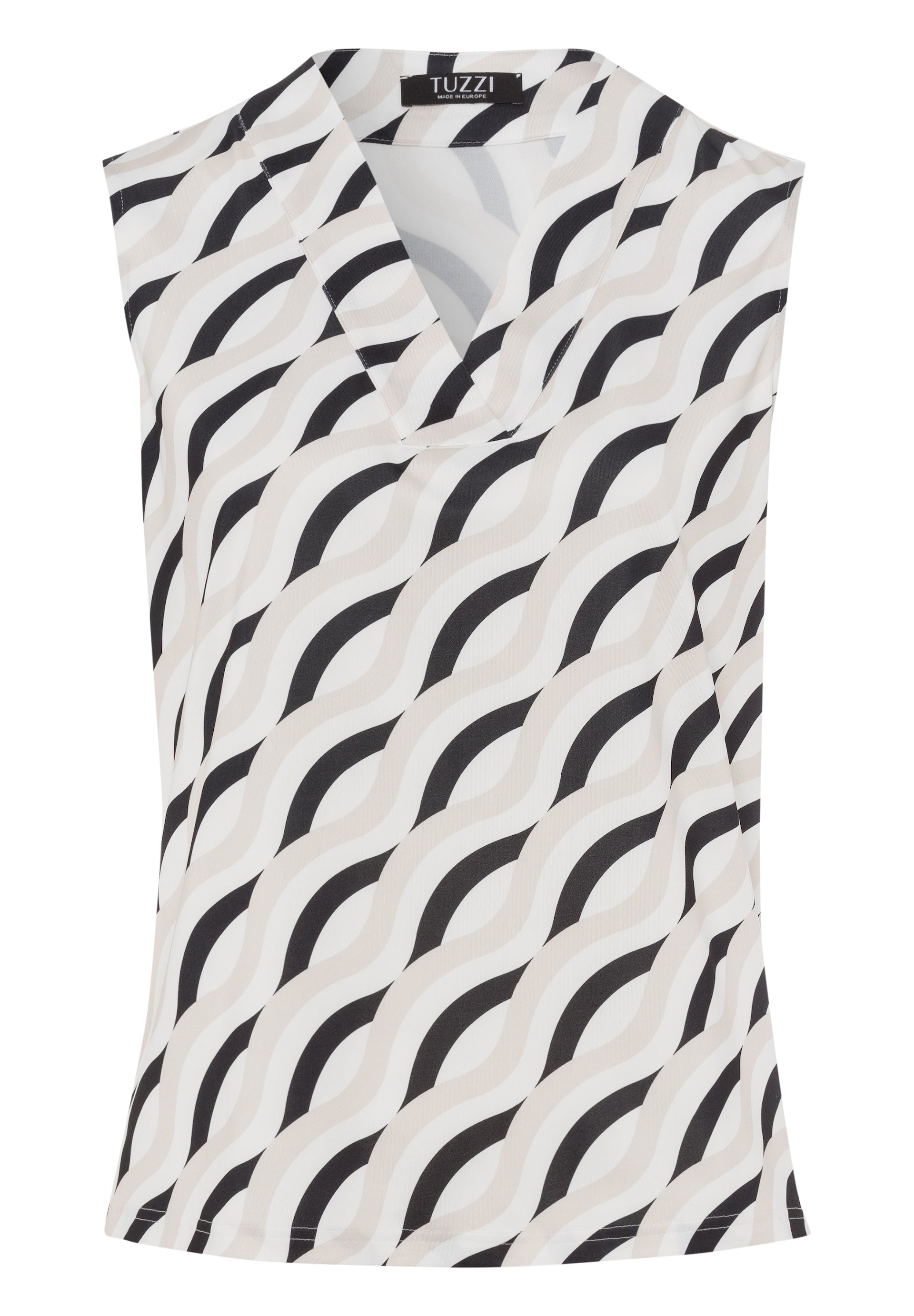 Sleeveless Print Top - 415401