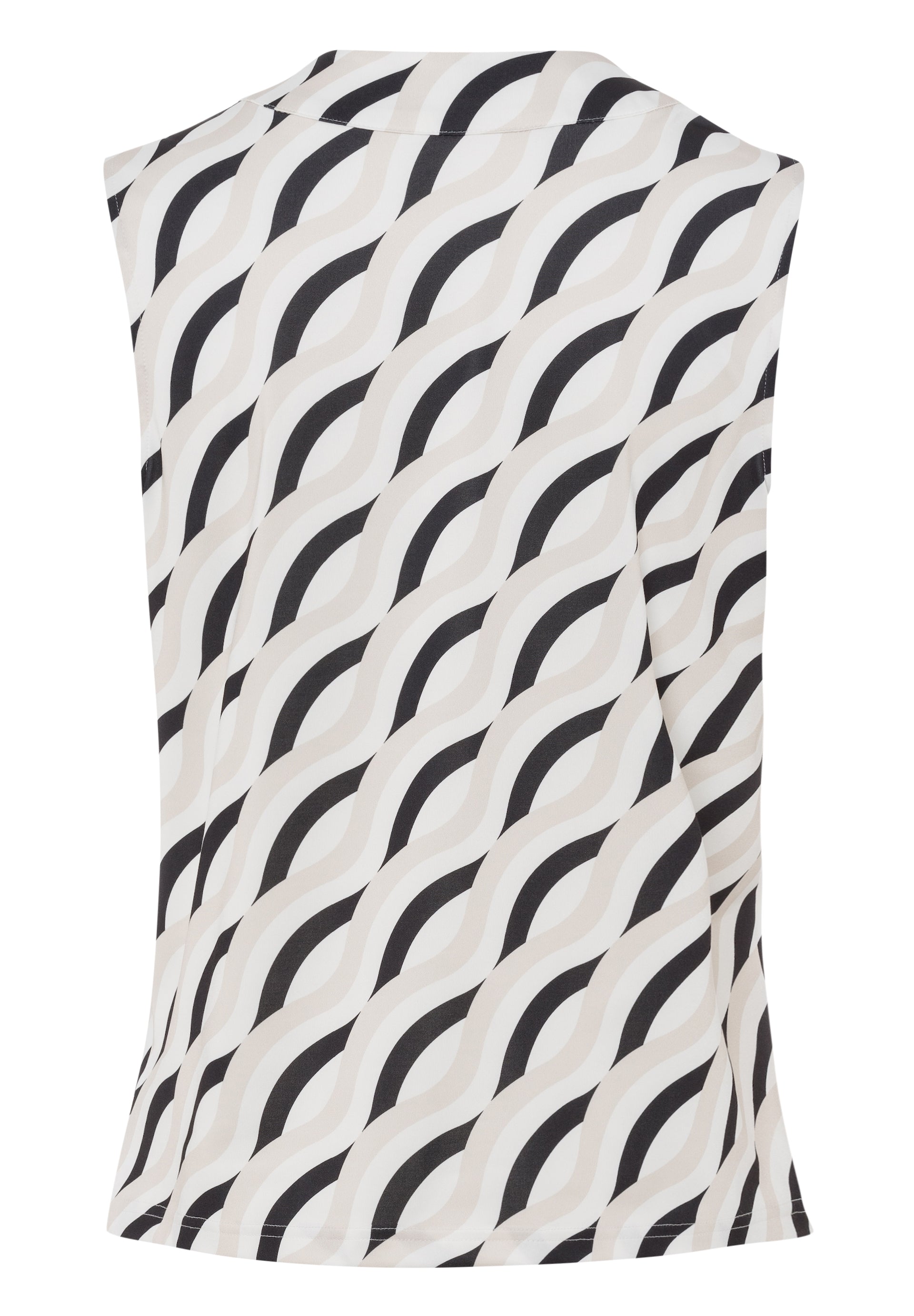 Sleeveless Print Top - 415401