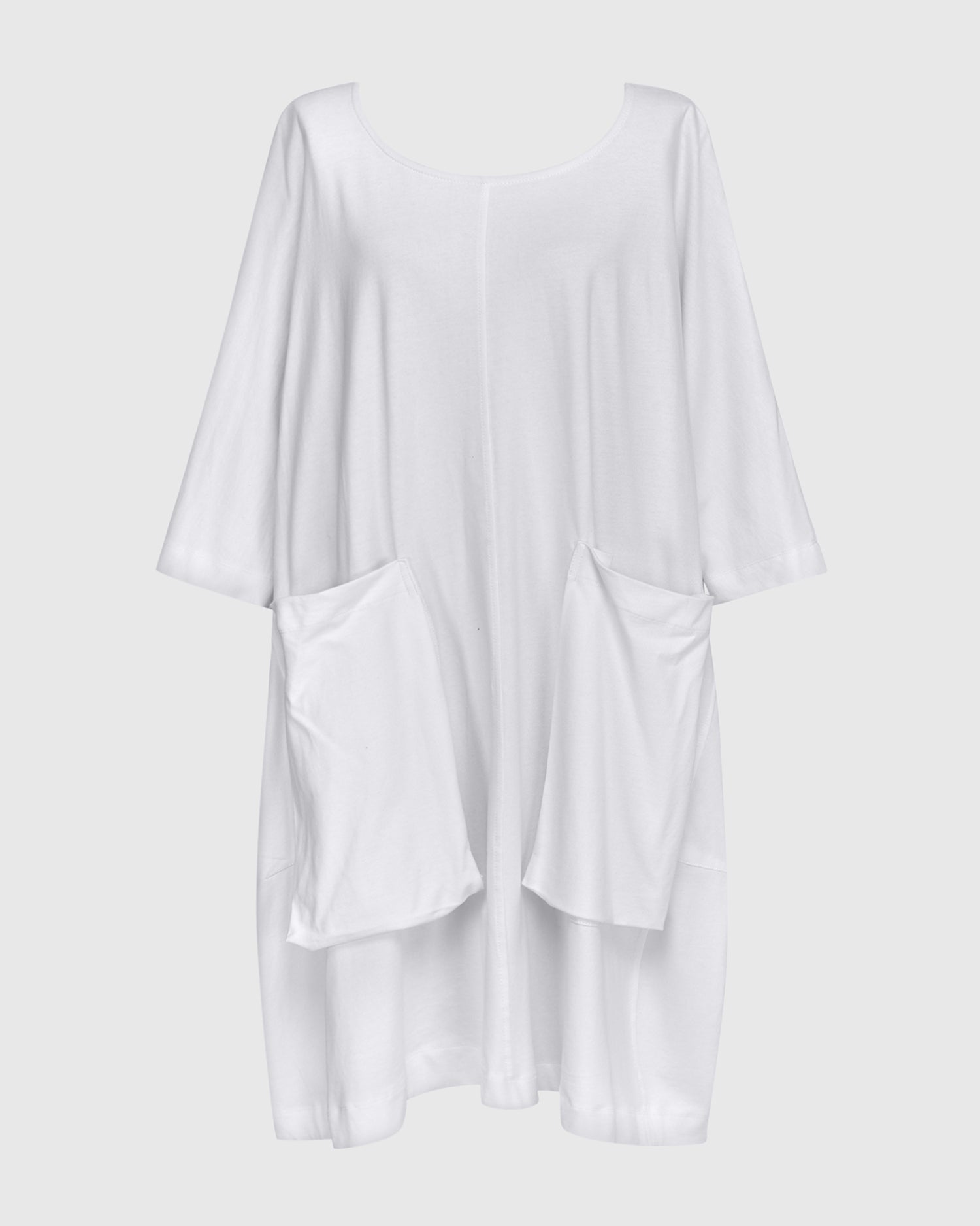 White Cotton Dress - UD910W