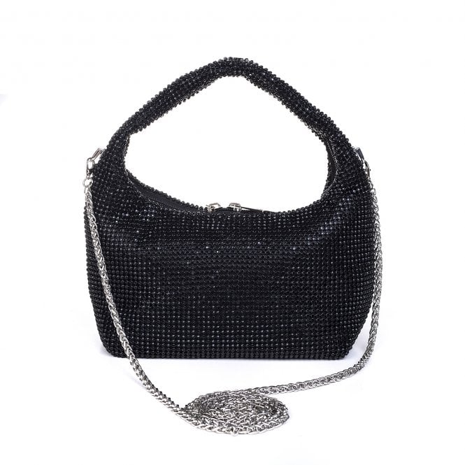 Black Beaded Bag - BAG59