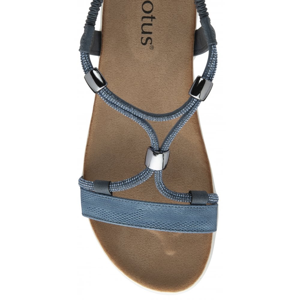 Blue Bruna Sandals - ULP319
