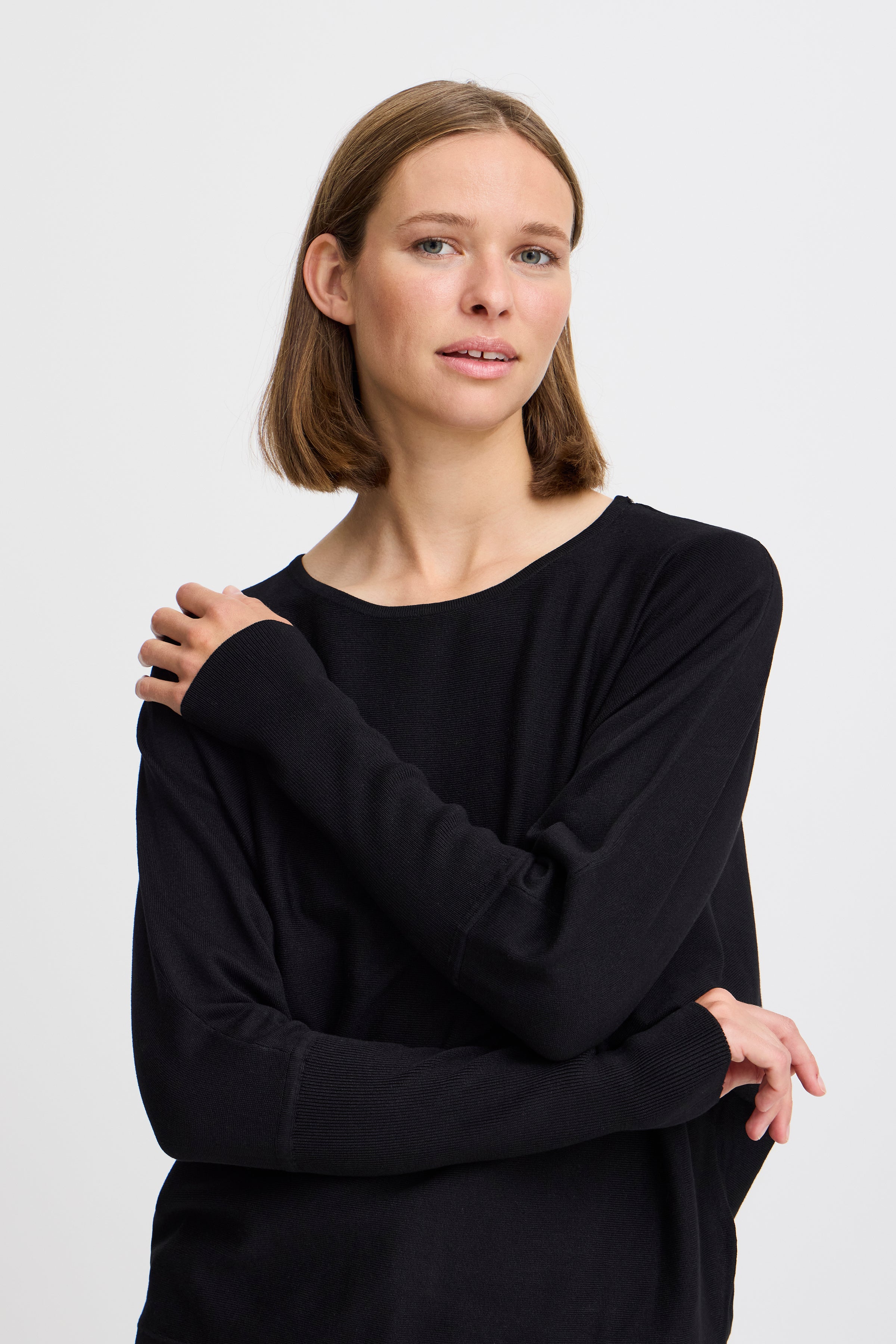 Morla Black Batwing Jumper - 20814389