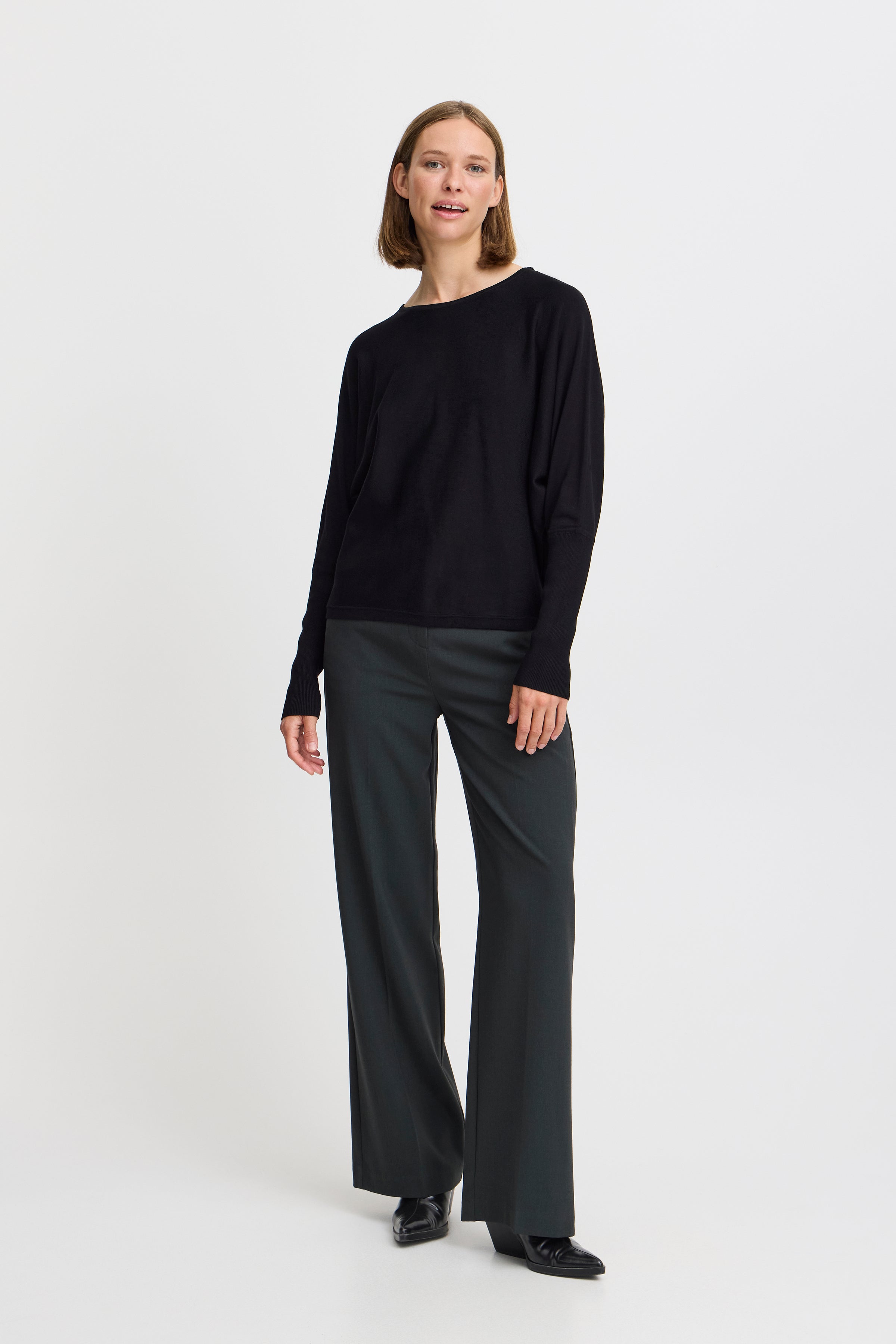 Morla Black Batwing Jumper - 20814389