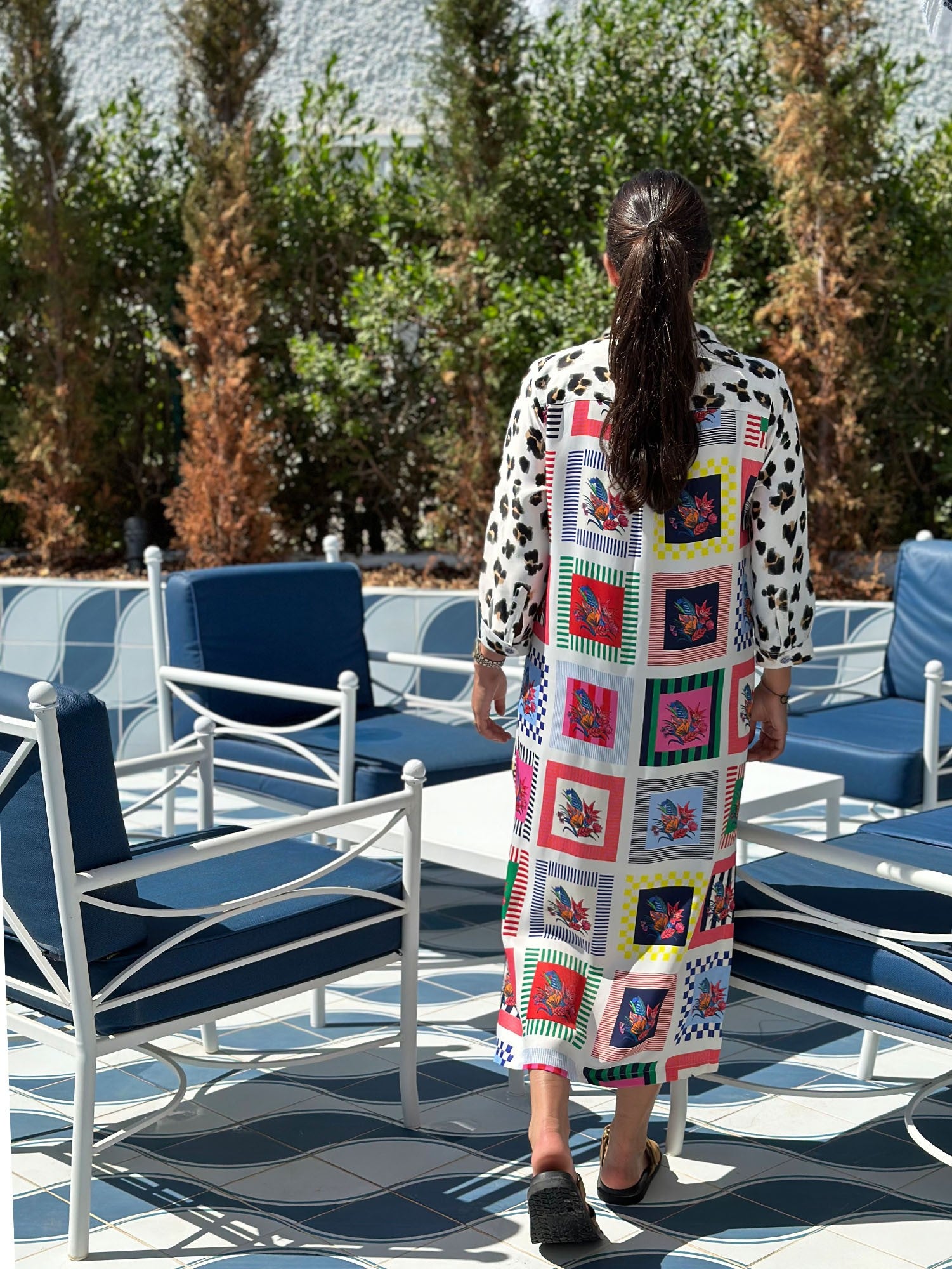 Antonella Leopard/Floral Dress - 32468