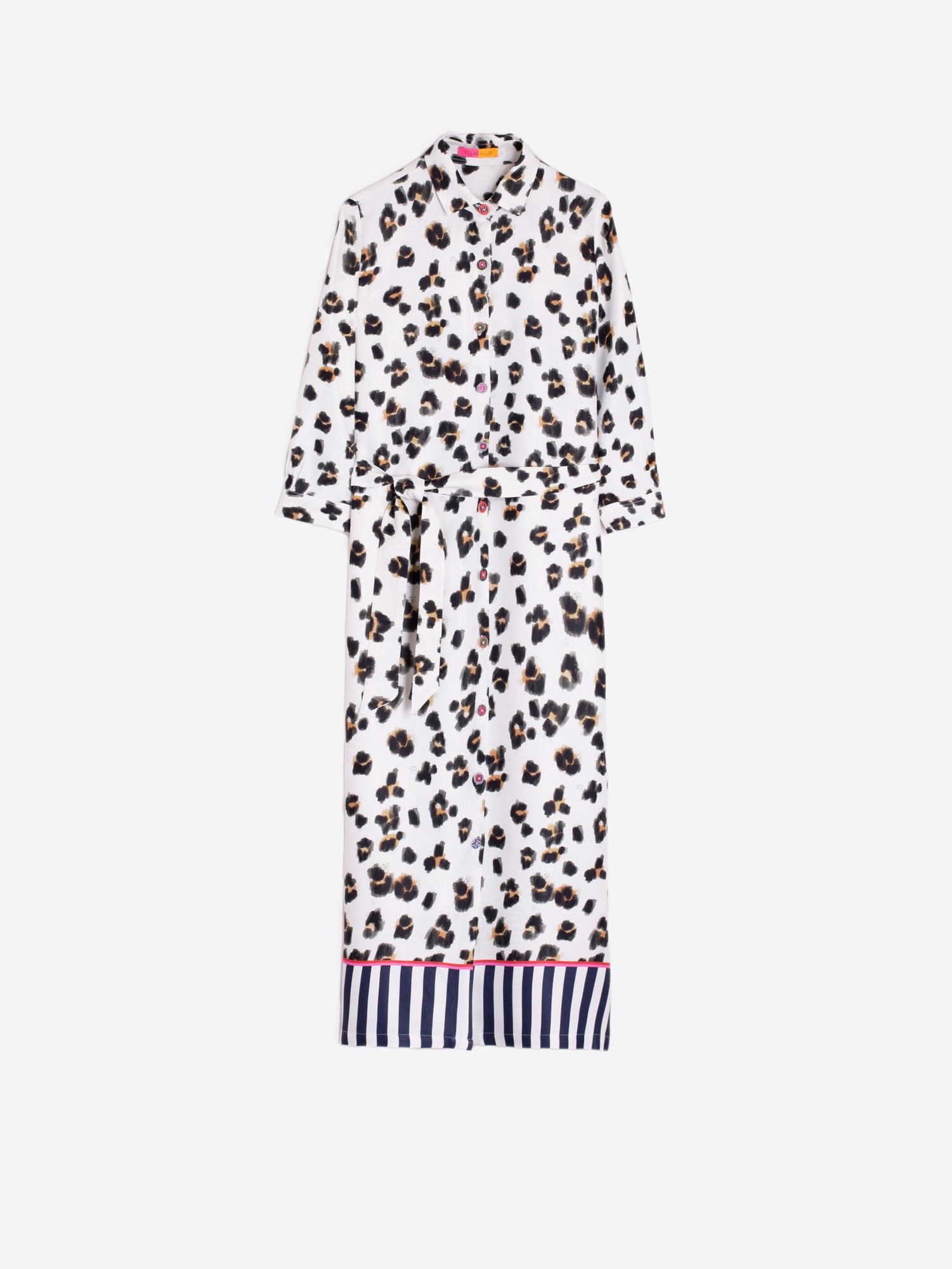 Antonella Leopard/Floral Dress - 32468