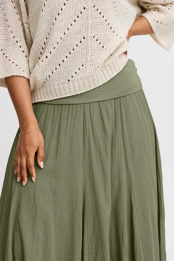 Muse Olive Skirt - 22100179