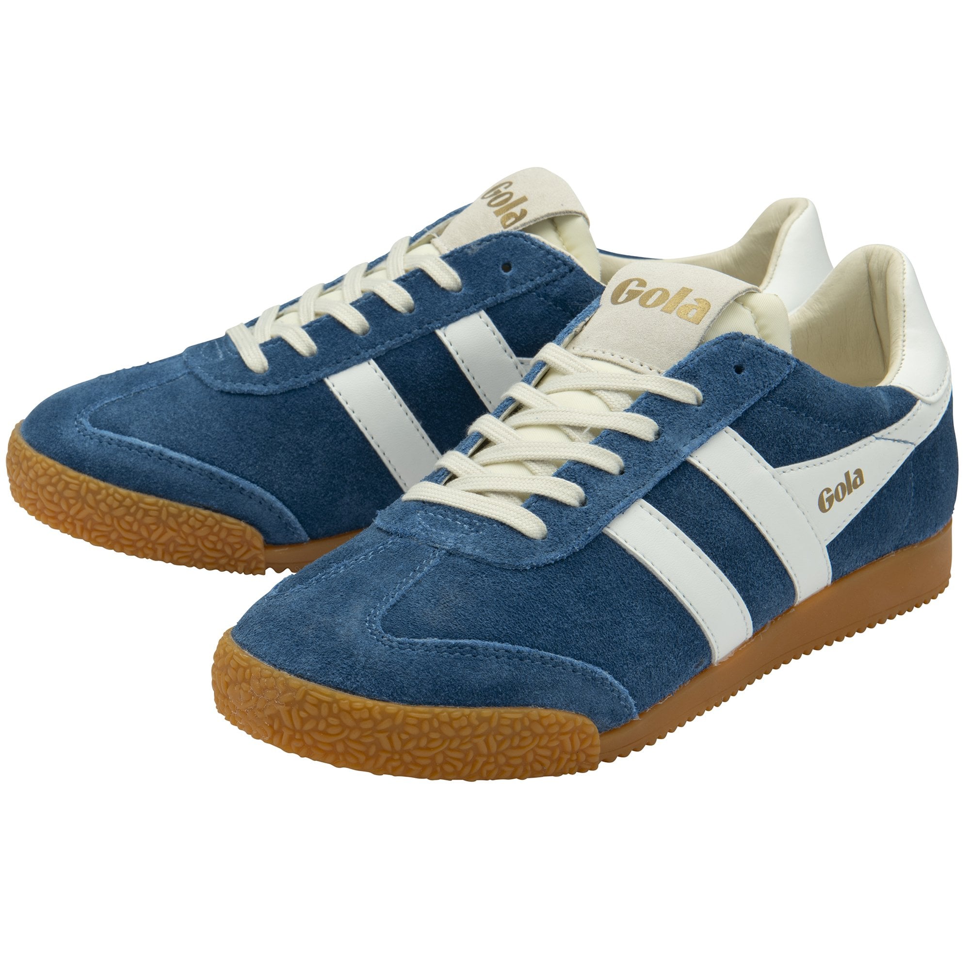 Elan Marine Blue/White Trainers - CLB538
