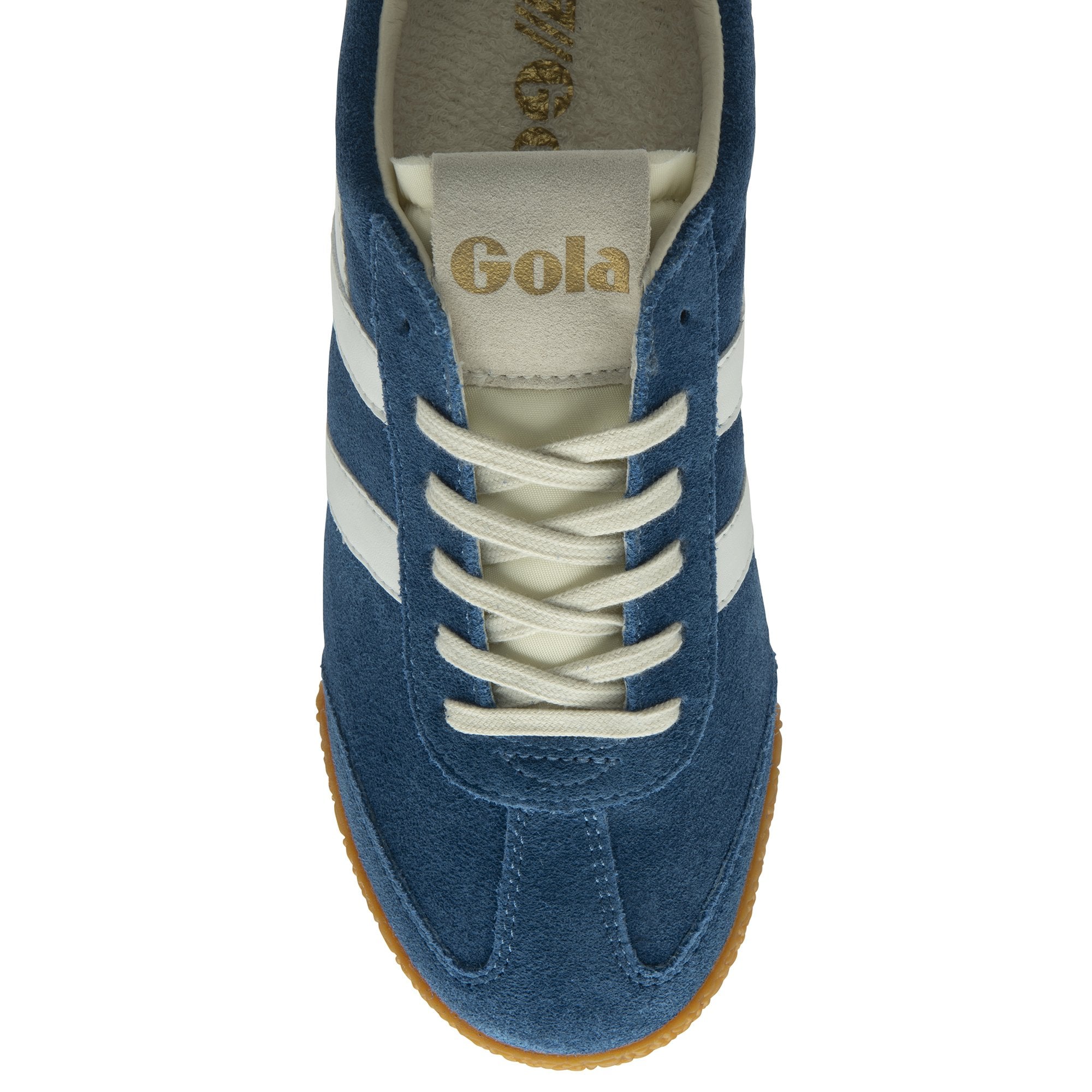 Elan Marine Blue/White Trainers - CLB538