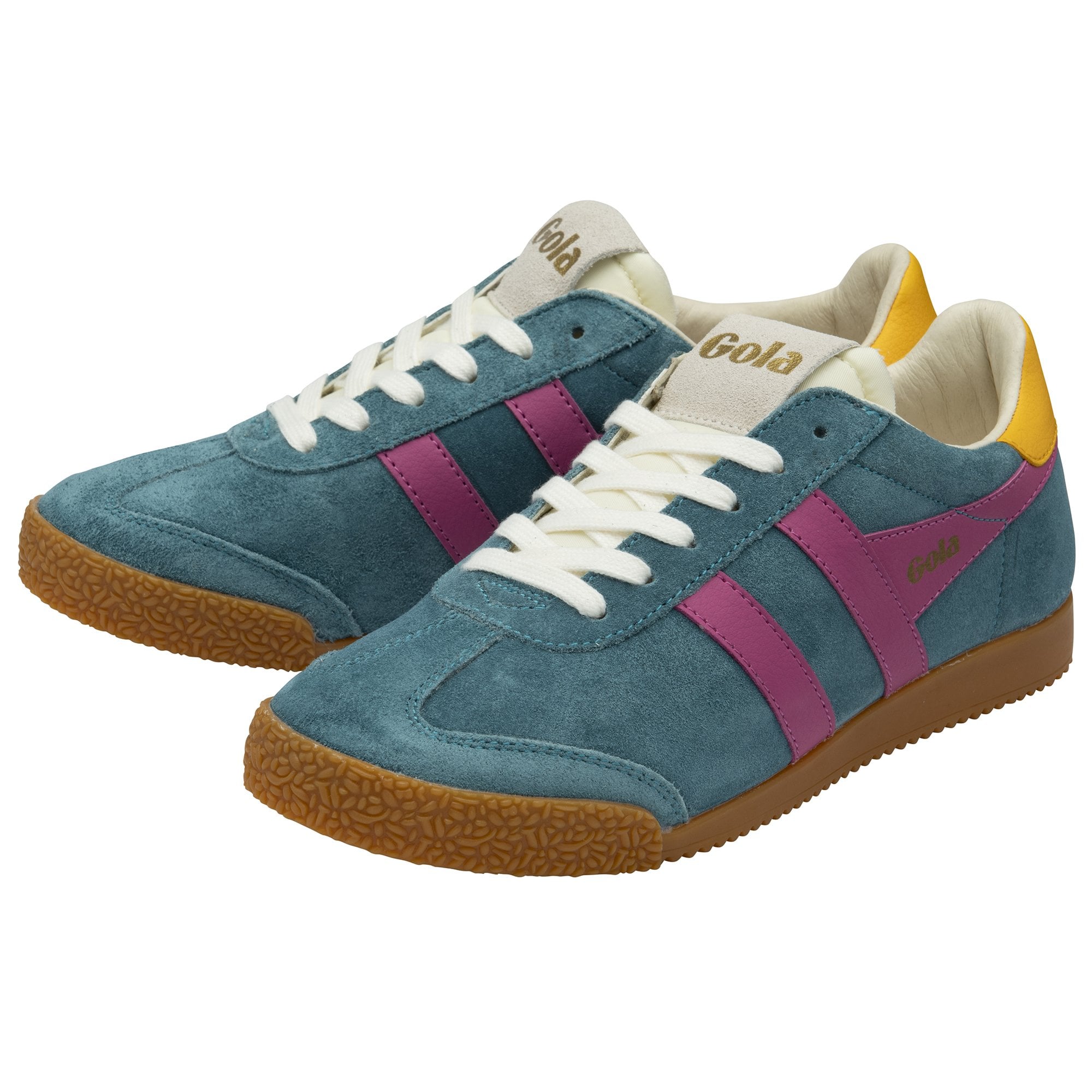 Elan Peacock/Fuchsia Trainers - CLB538
