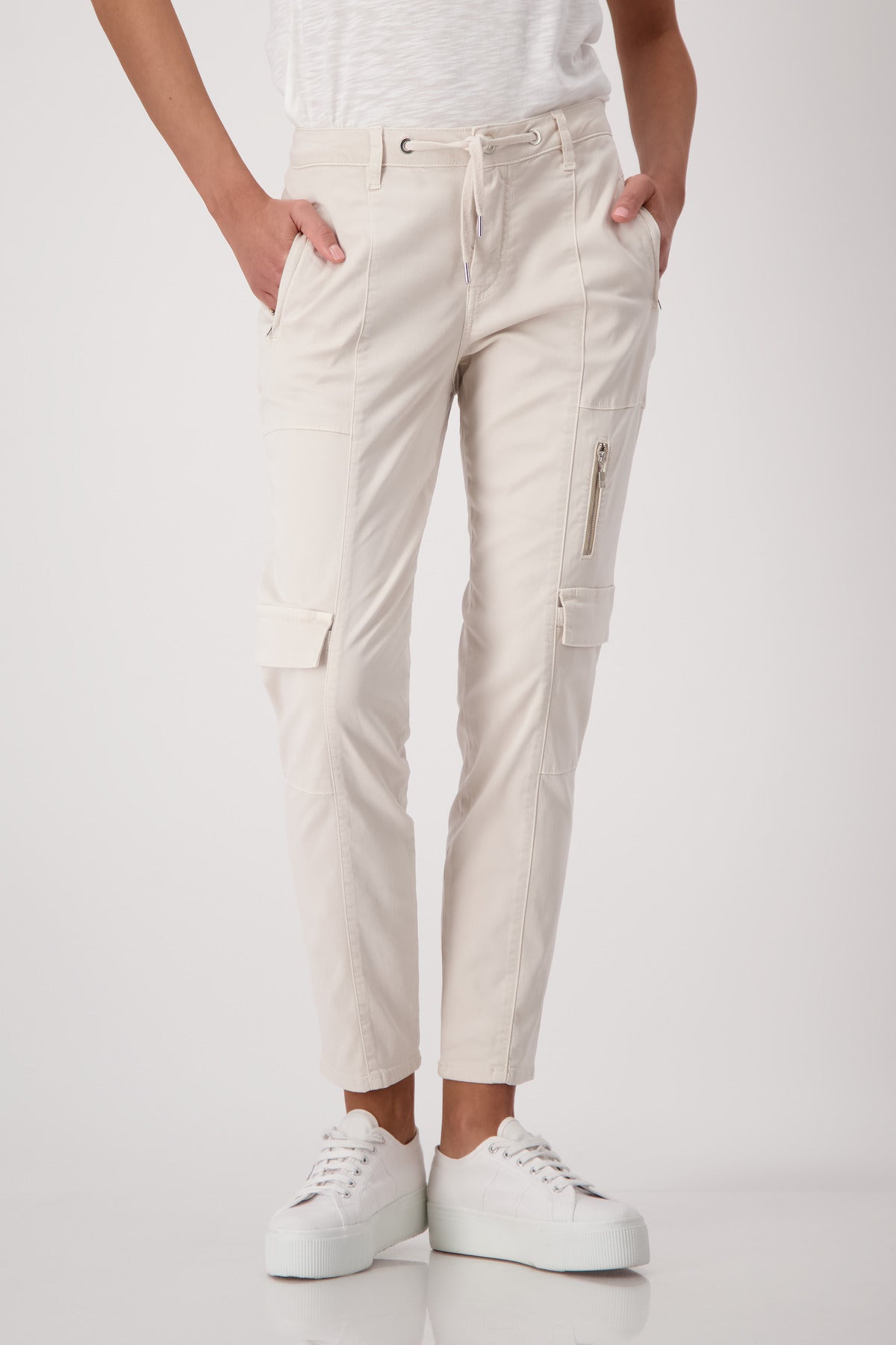 Warm Sand Antique Dye Pants - 409068