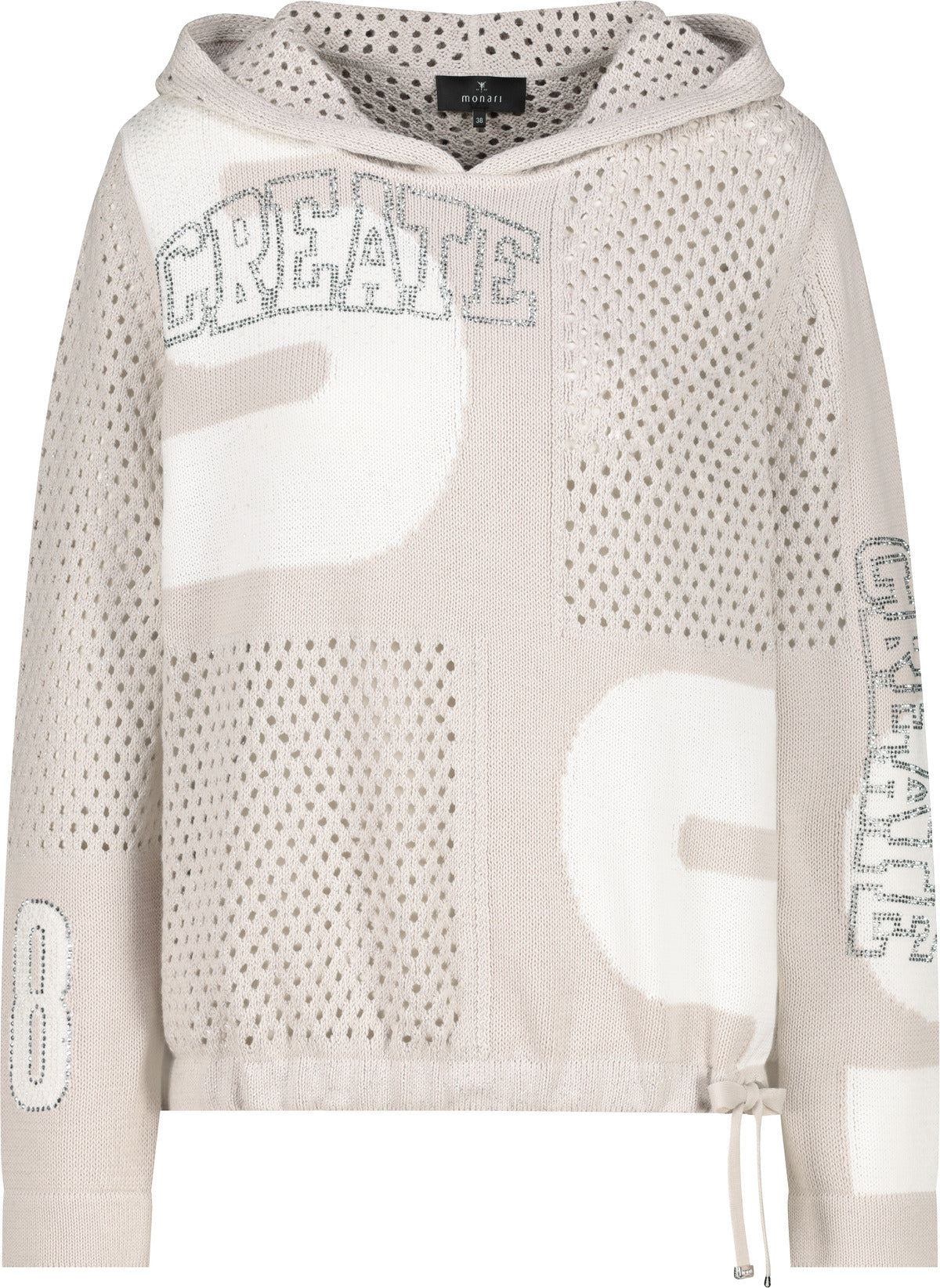 Warm Sand Hooded Sweater - 409288