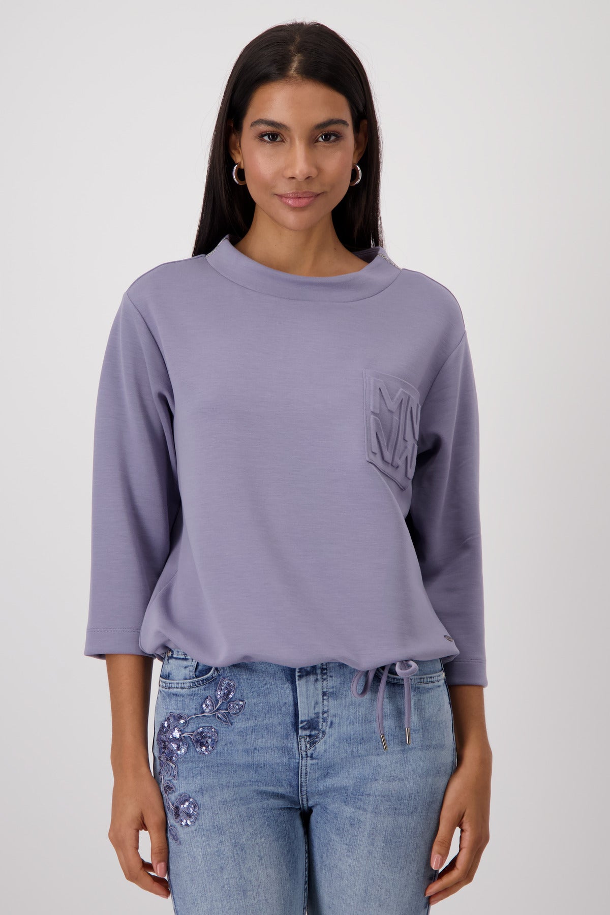 Smoked Purple Sweatshirt - 409376