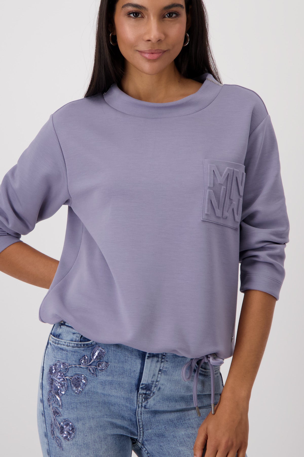 Smoked Purple Sweatshirt - 409376