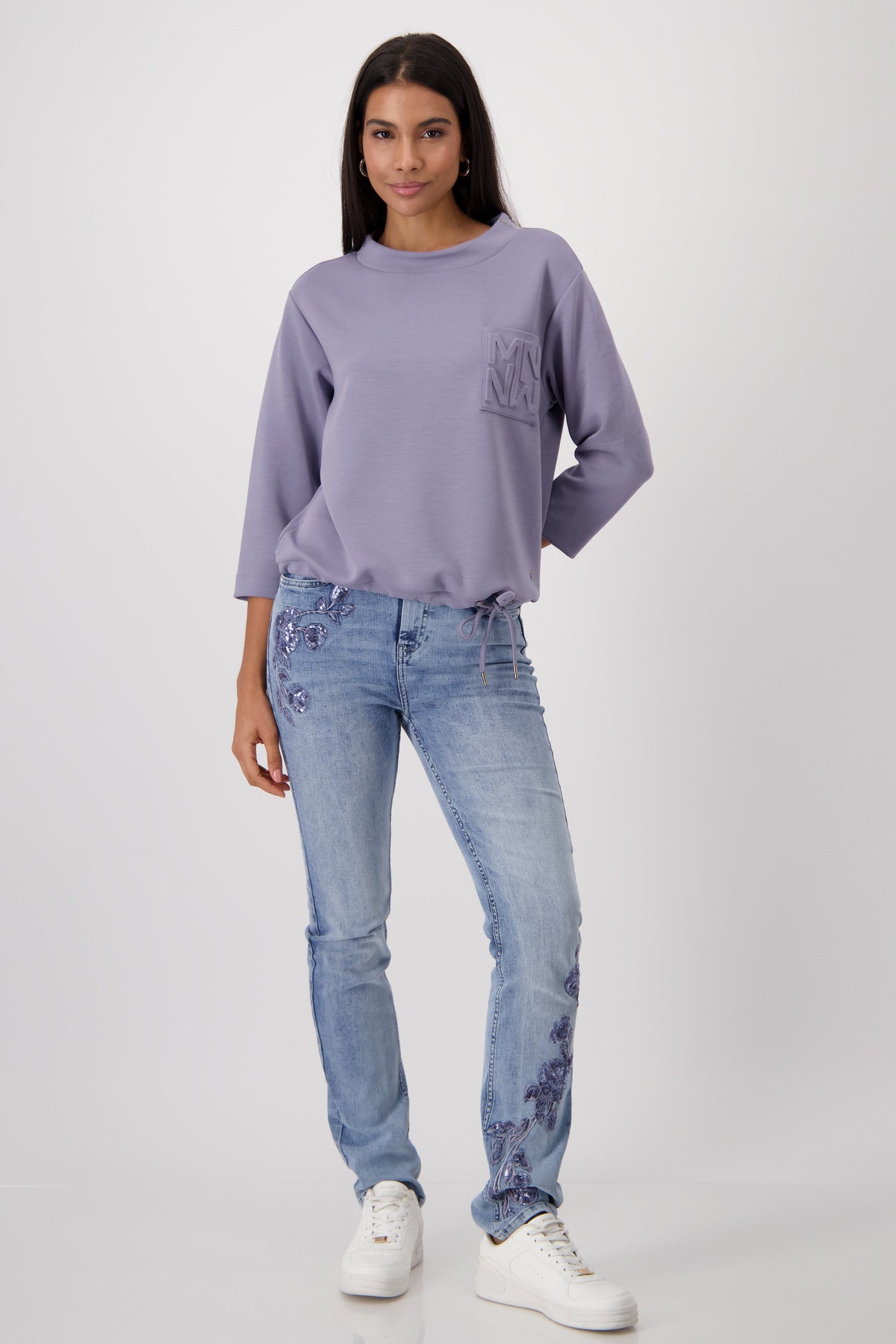 Smoked Purple Sweatshirt - 409376